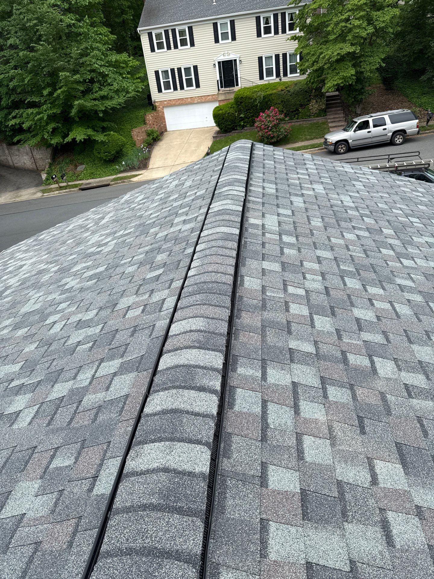Montclair: Residential Roof Replacement with CertainTeed Landmark Pro in Max Def Colonial Slate by RM Banning, Inc.