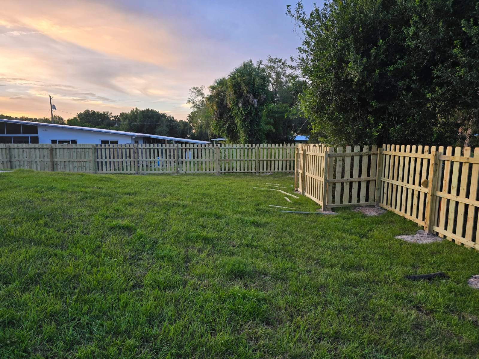 Custom Wood Privacy Fence and Gate Installation in Punta Gorda by True Fence LLC