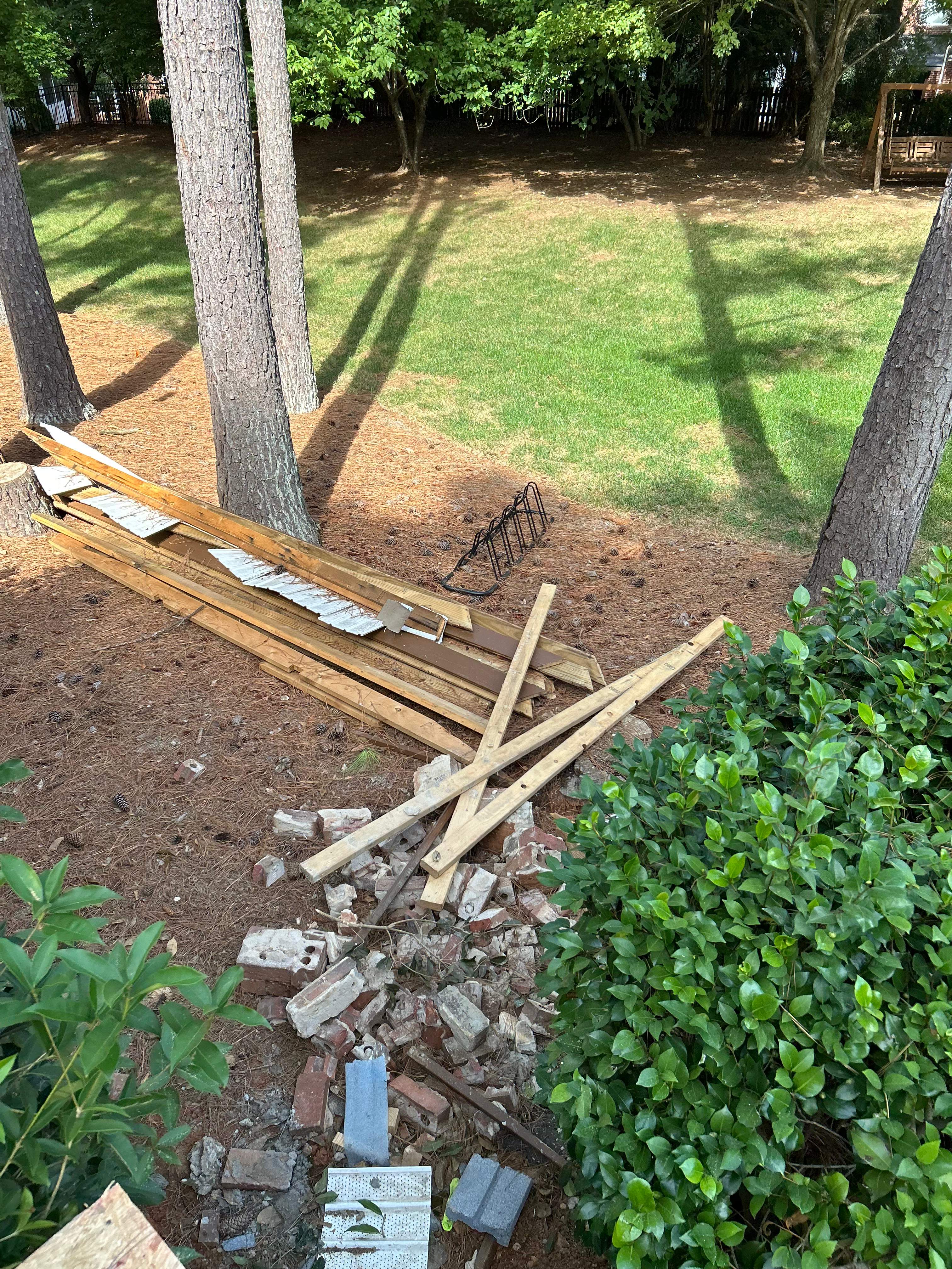 Project in Charlotte by Badger Hauling