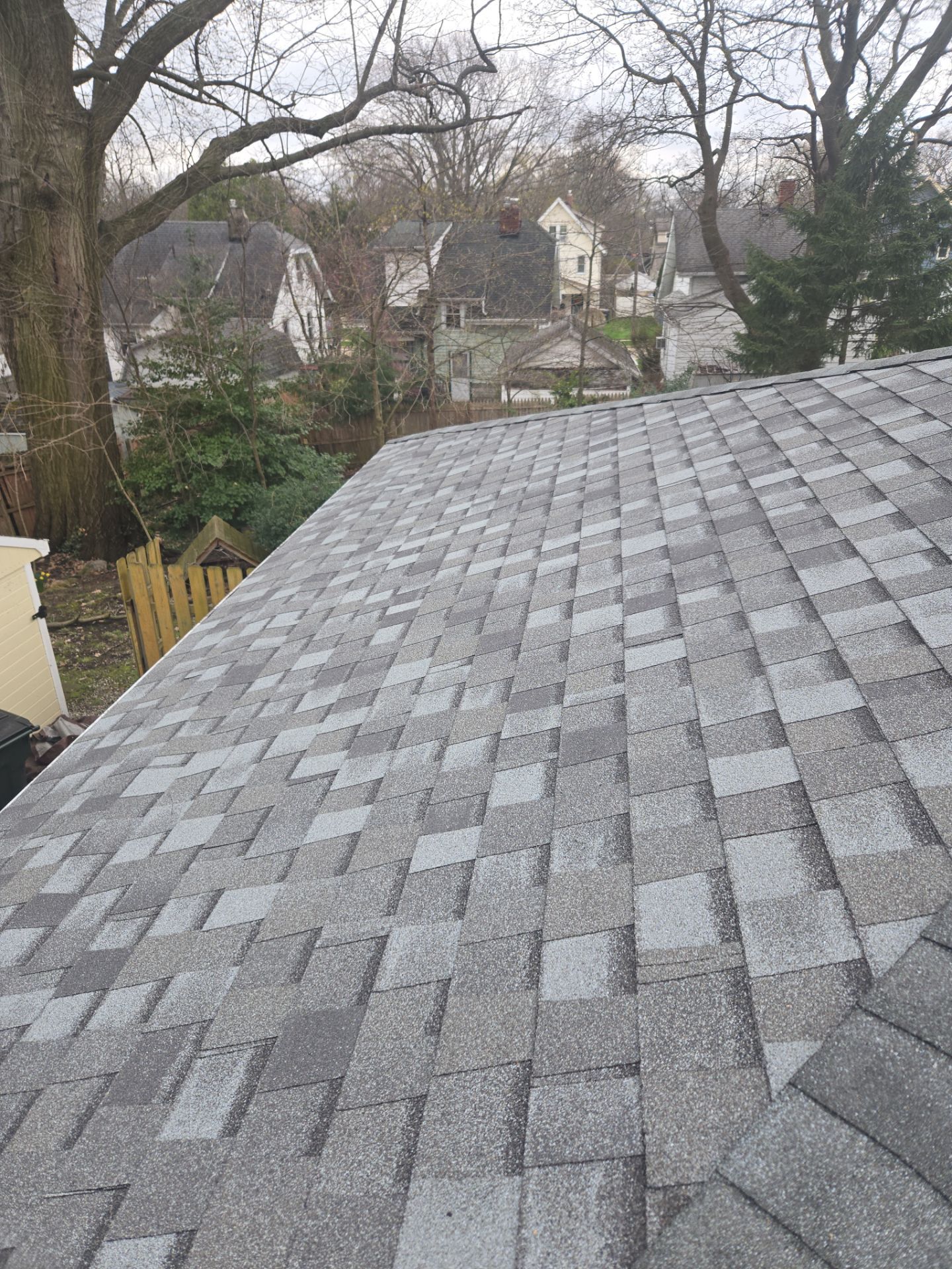 Atlas Pinnacle, Color, Coastal Granite, Drip Edge, Color, Black by Eagle Eye Roofing