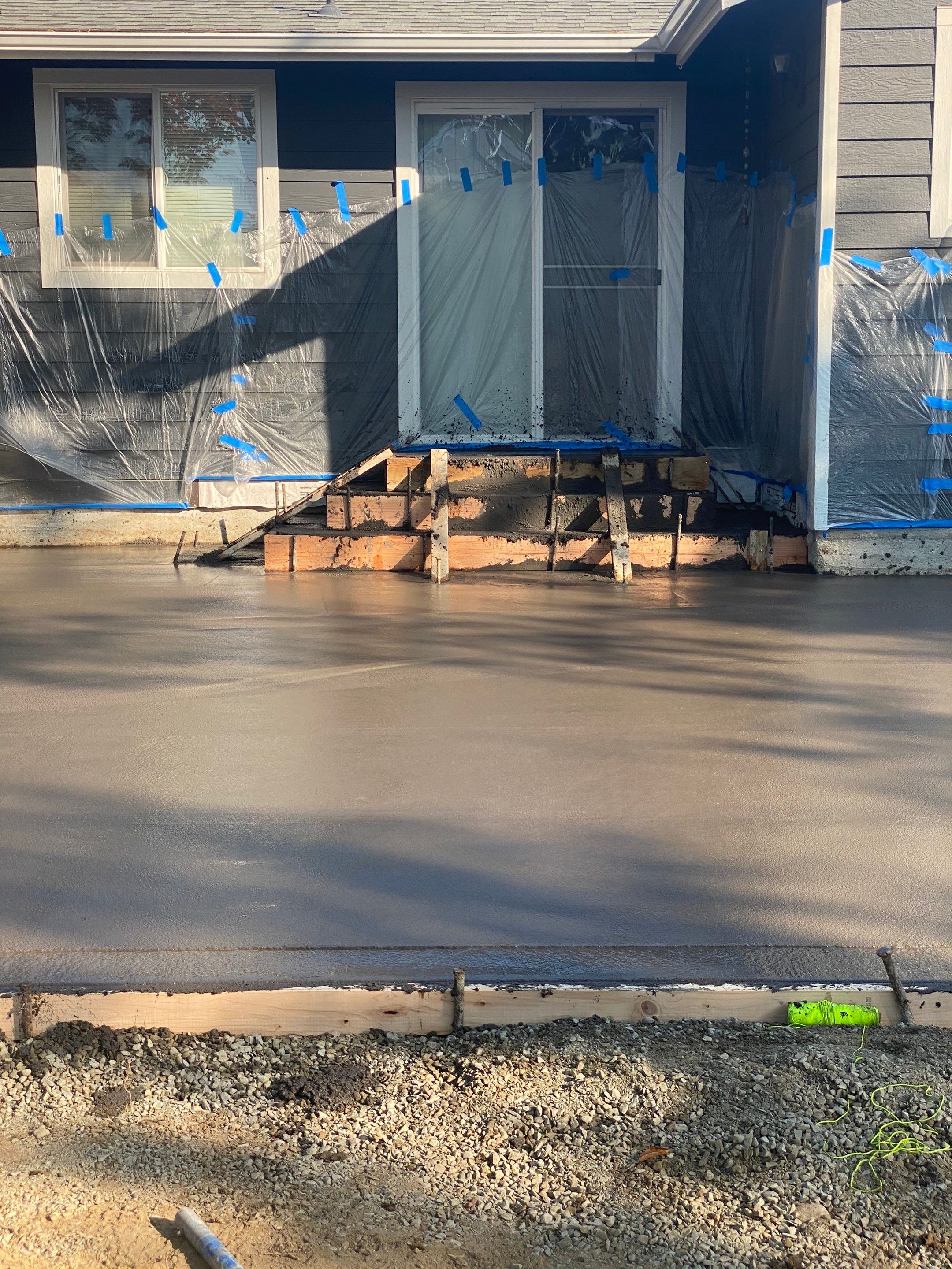 Mike | Patio Rennovation, Concrete Project by Jireh Asphalt & Concrete Inc 
