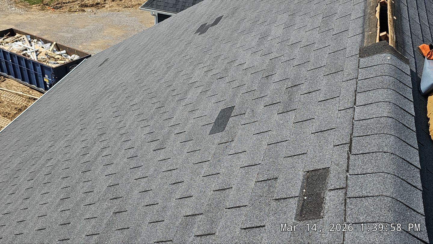 John S: Atlas Pinnacle, Color, Black Shadow, Drip Edge, Color, White by Eagle Eye Roofing