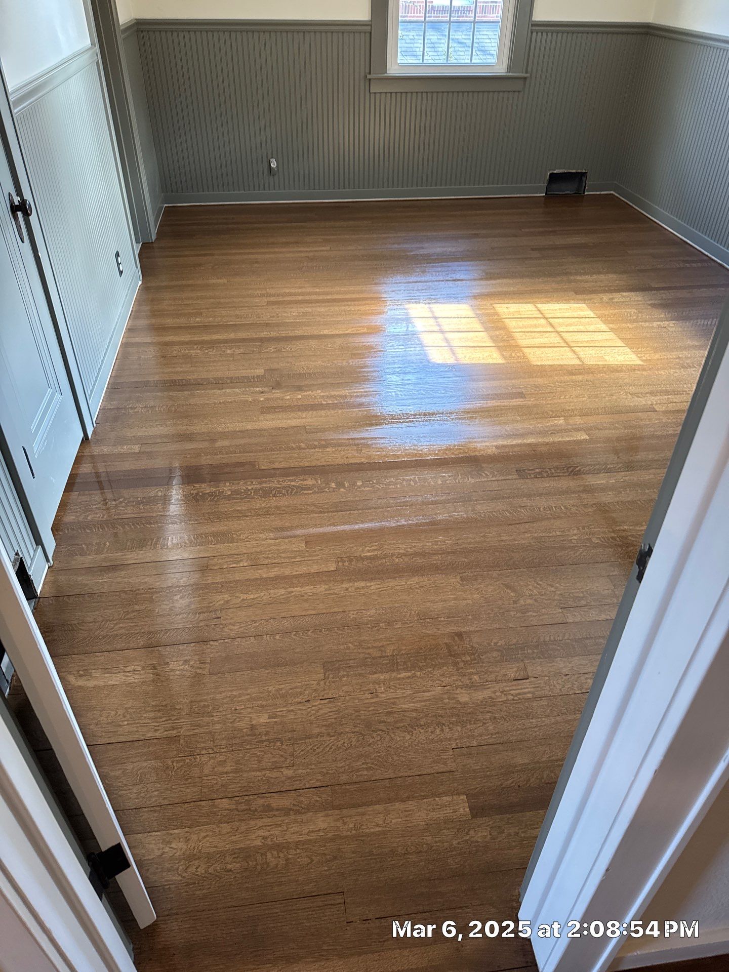 Damaged floors? No Problem! by RTBaldwin Hardwood Floors