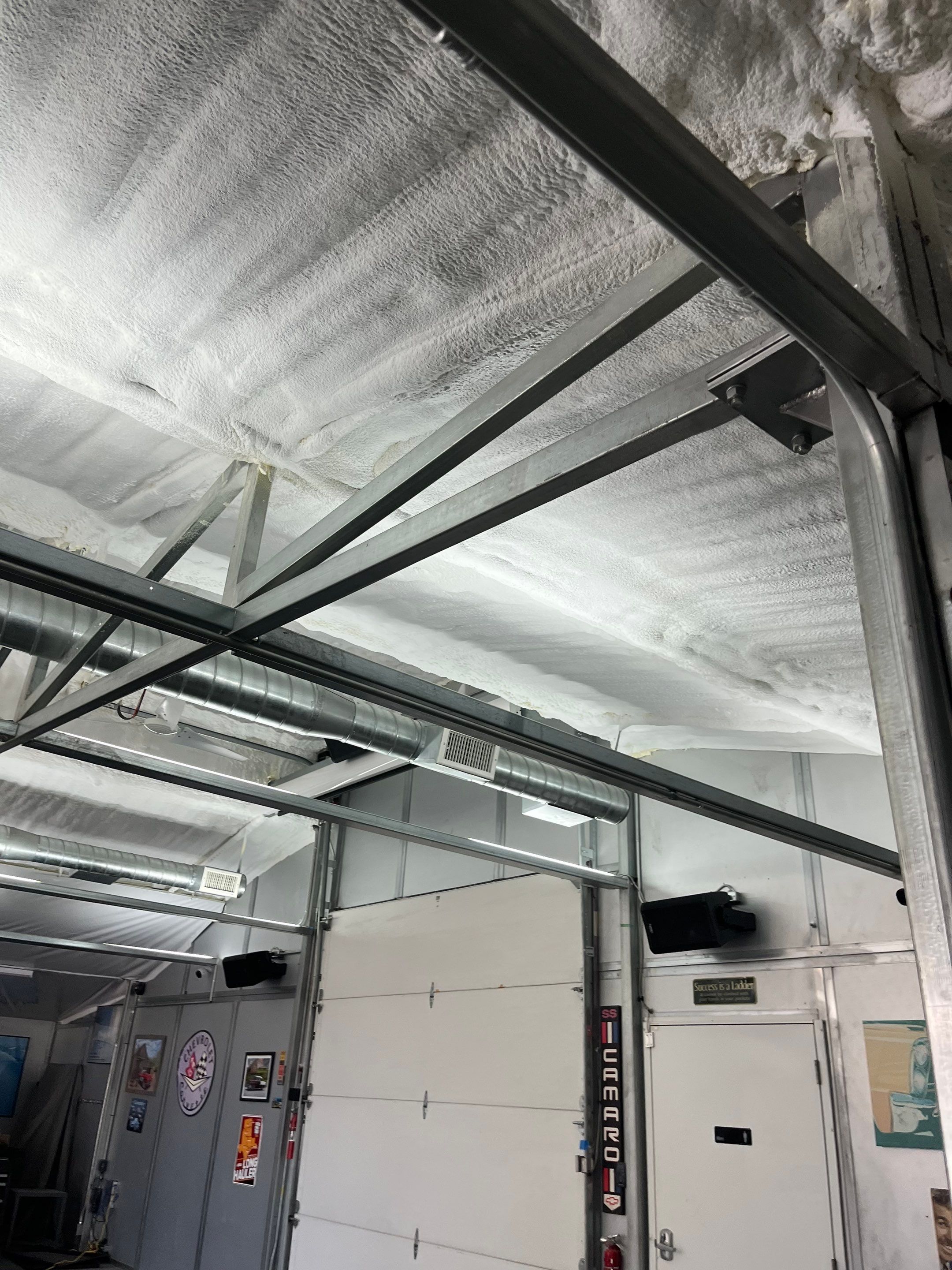 Sunnyvale Tx, Close cell spray foam custom garage  by Apex Insulation Solutions