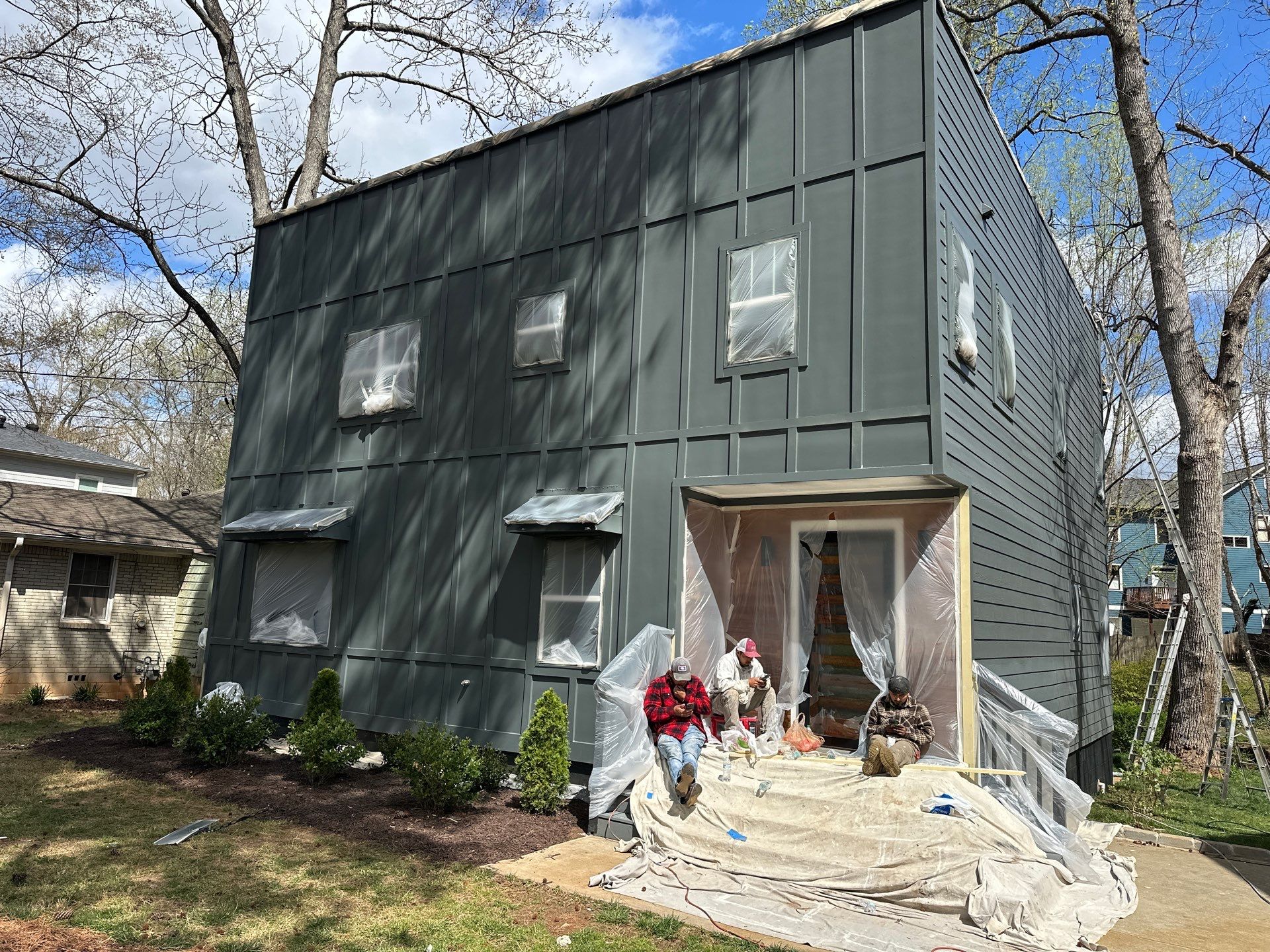 Atlanta, GA Trim Replacement and Exterior Painting by Nelson Exteriors 