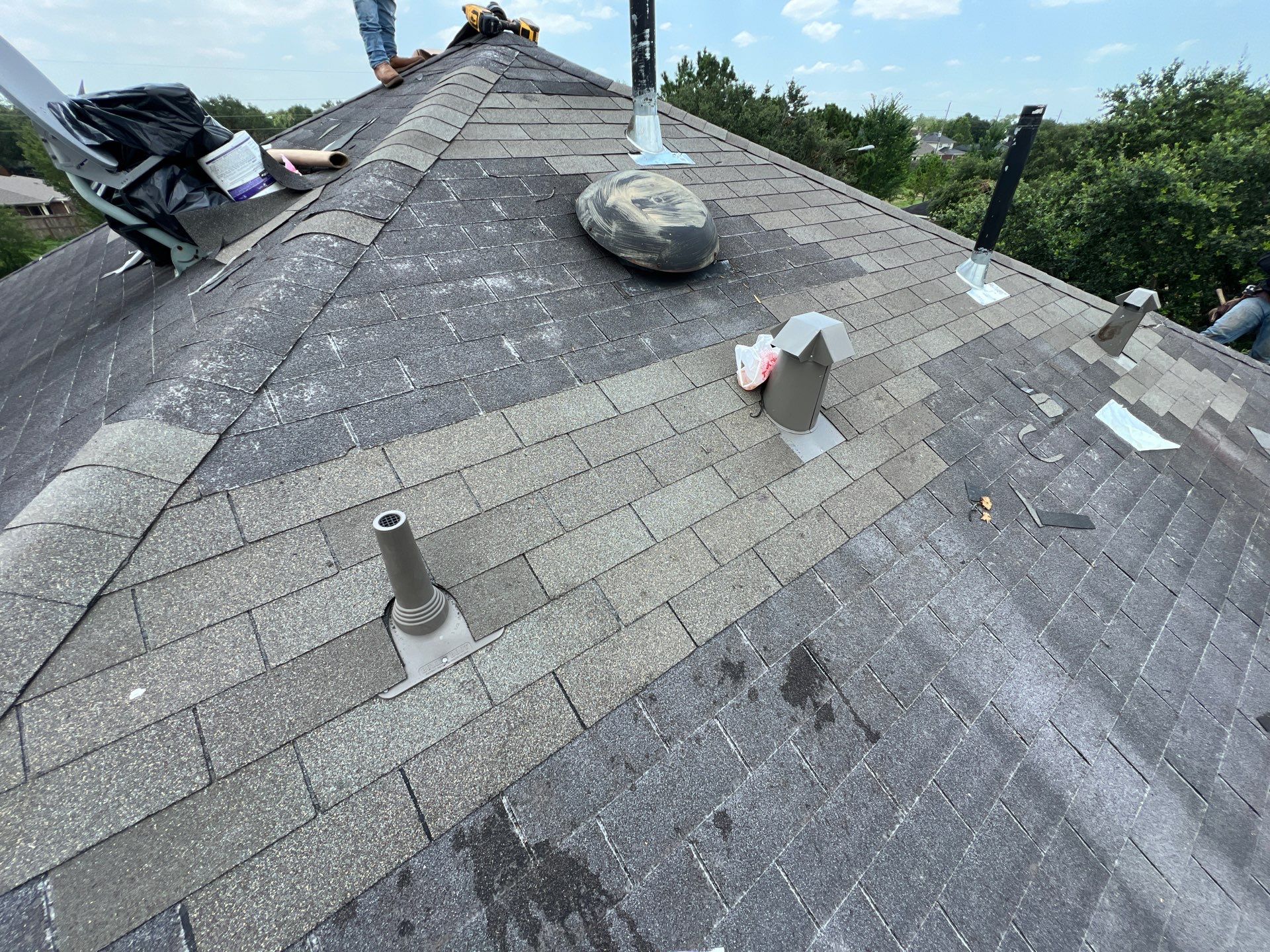 Residential Roofing Repair using Owen's Corning Duration (Lifetime) Shingles by Roof Repair Company