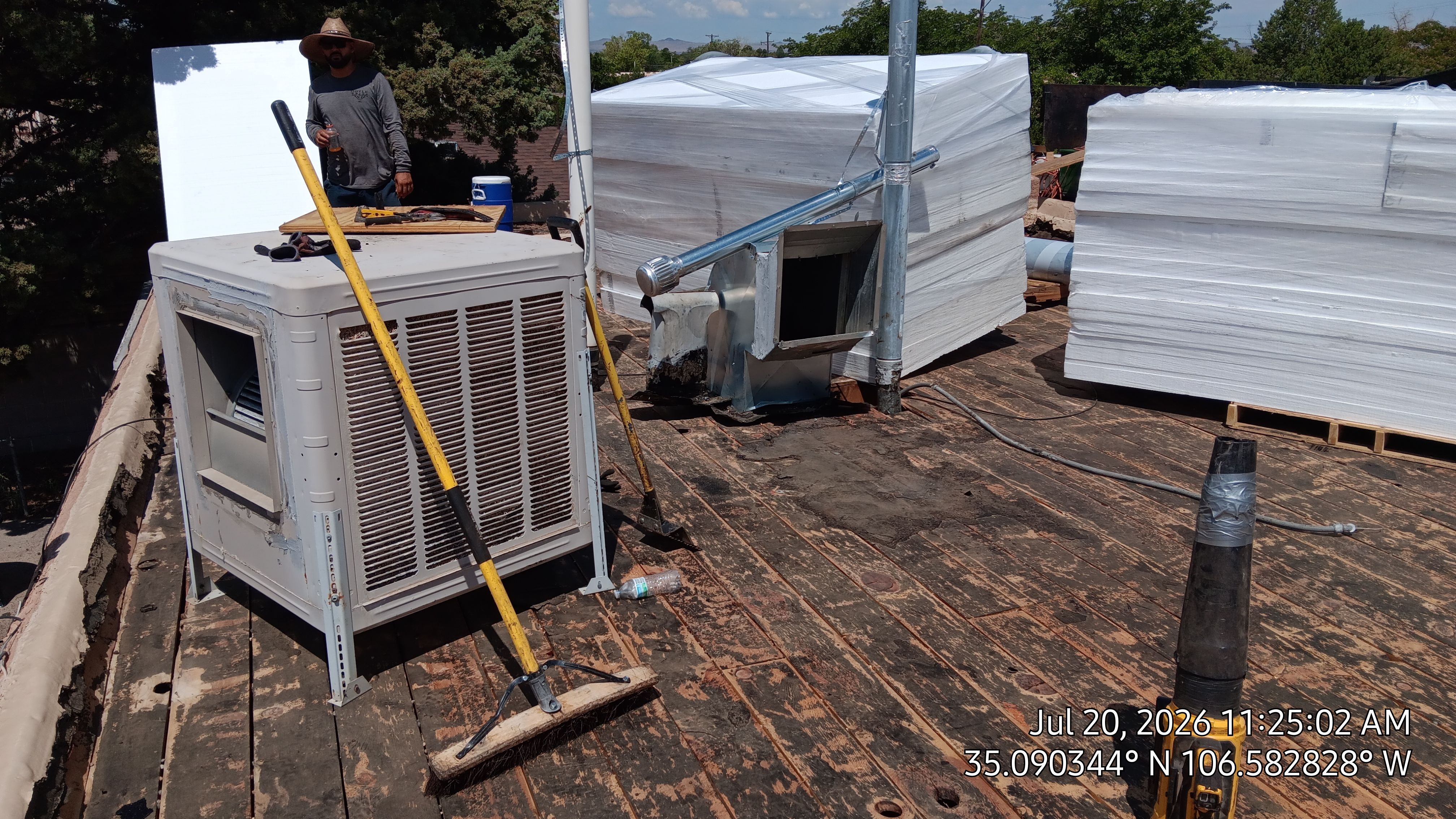 Albuquerque TPO Roof Replacement With EPS Taper slope by Doyle Roof Masters Inc