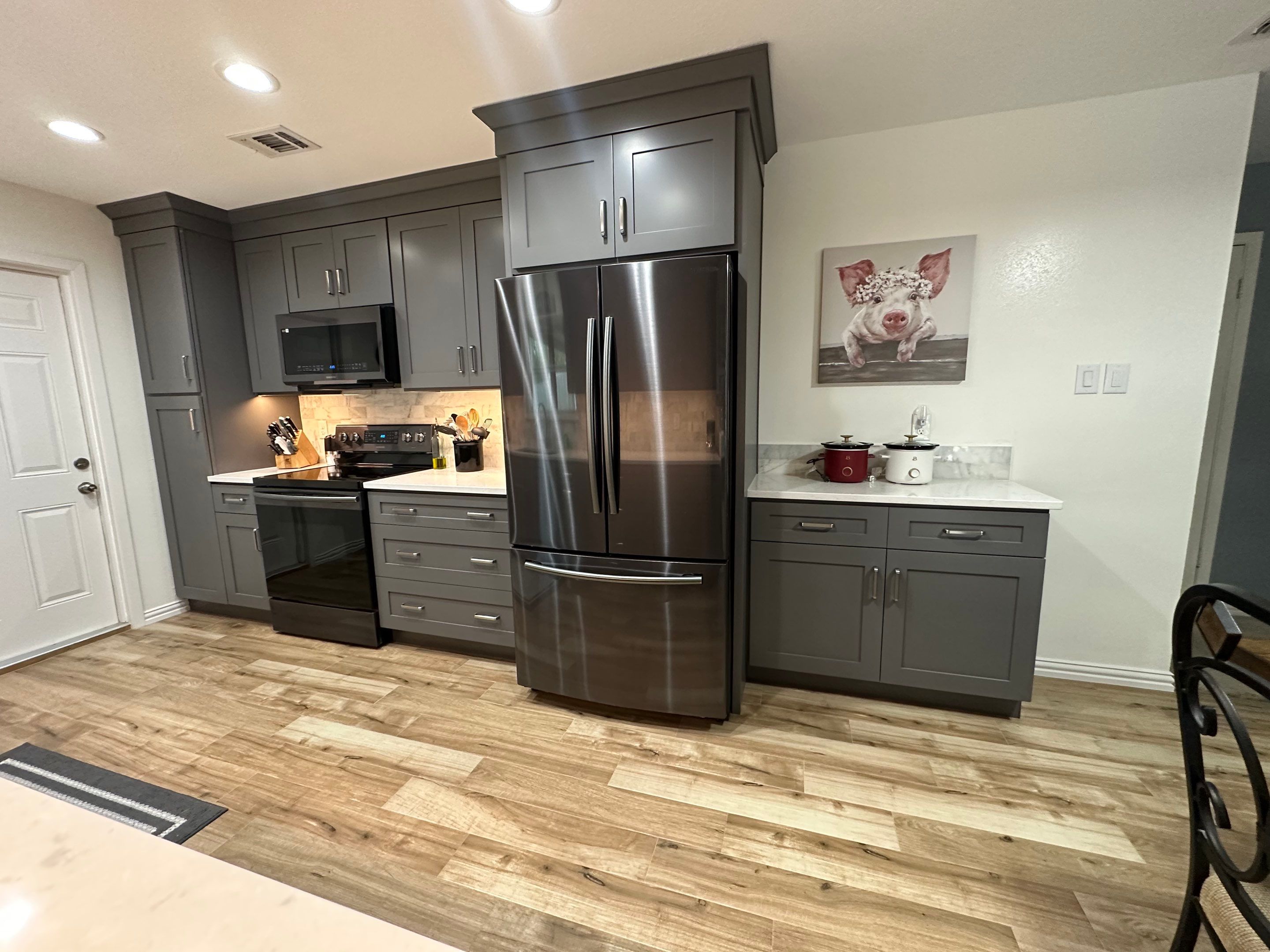 Galley Kitchen Remodel in Live Oak by Legacy Bath and Kitchen