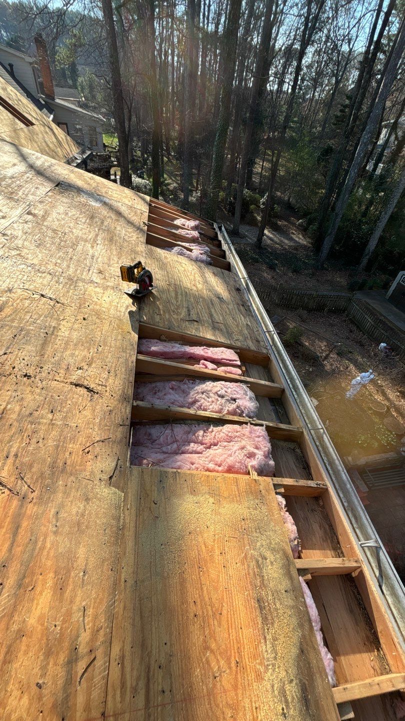 Roof Replacement Gutters & Downspouts by Deerfield Roofing LLC