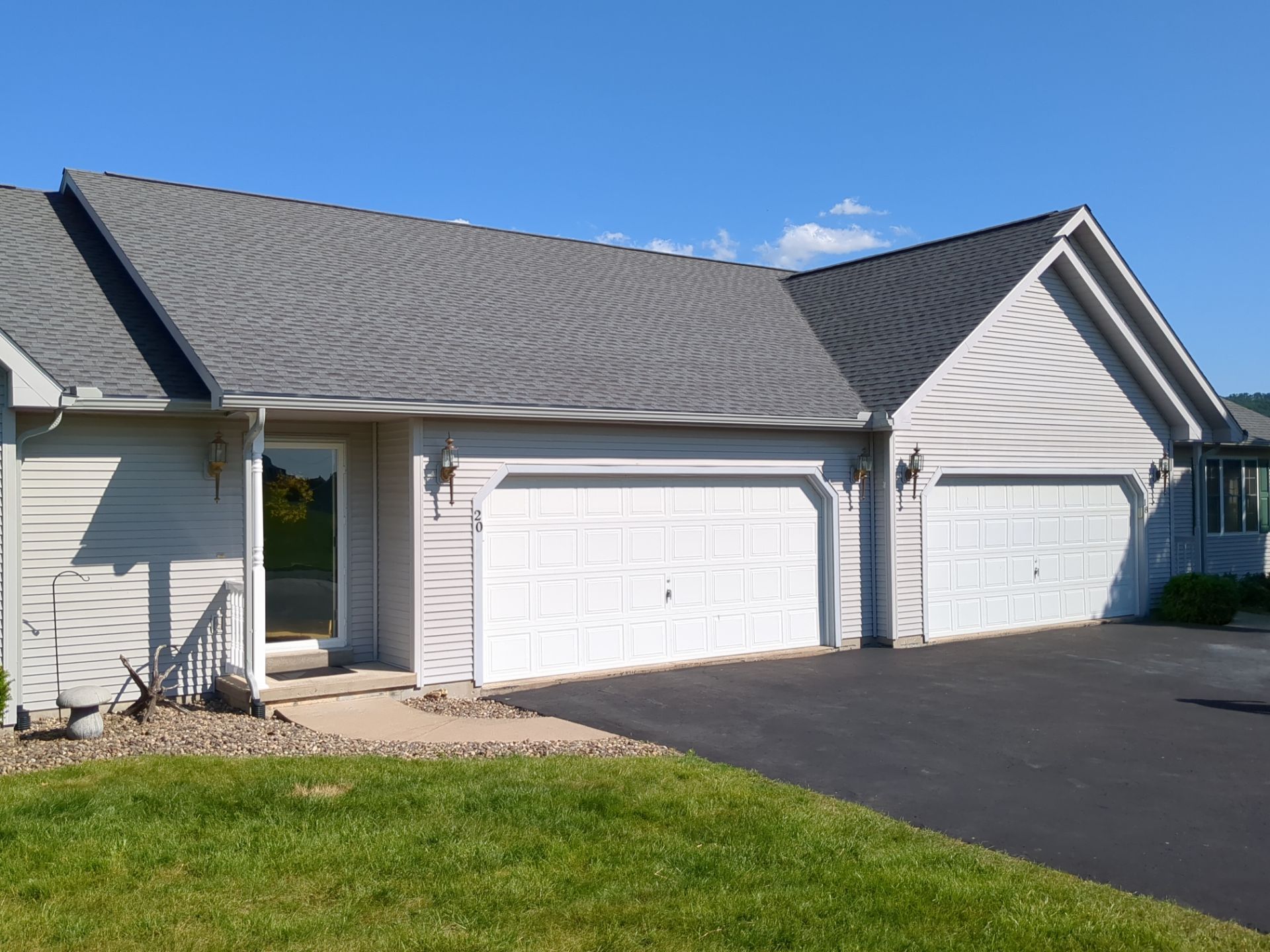 Pewter Gray Shingle Roof and Gutter Replacement in Elysburg by Esh Builders