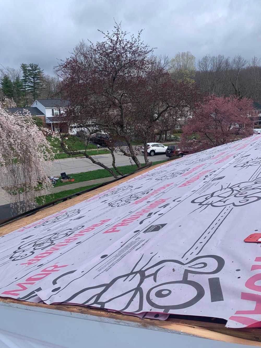Residential Roofing Installation using Owens Corning Duration Estate Gray by Starway Roof Systems