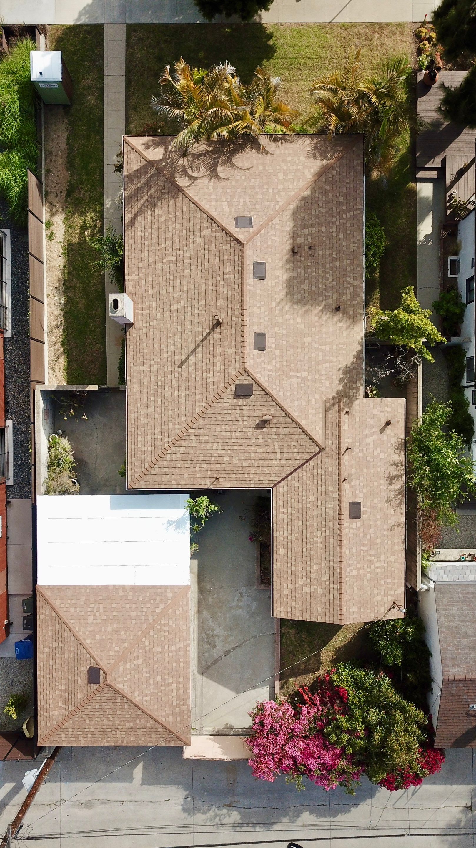 Residential Reroof in Los Angeles by Hull Brothers Roofing
