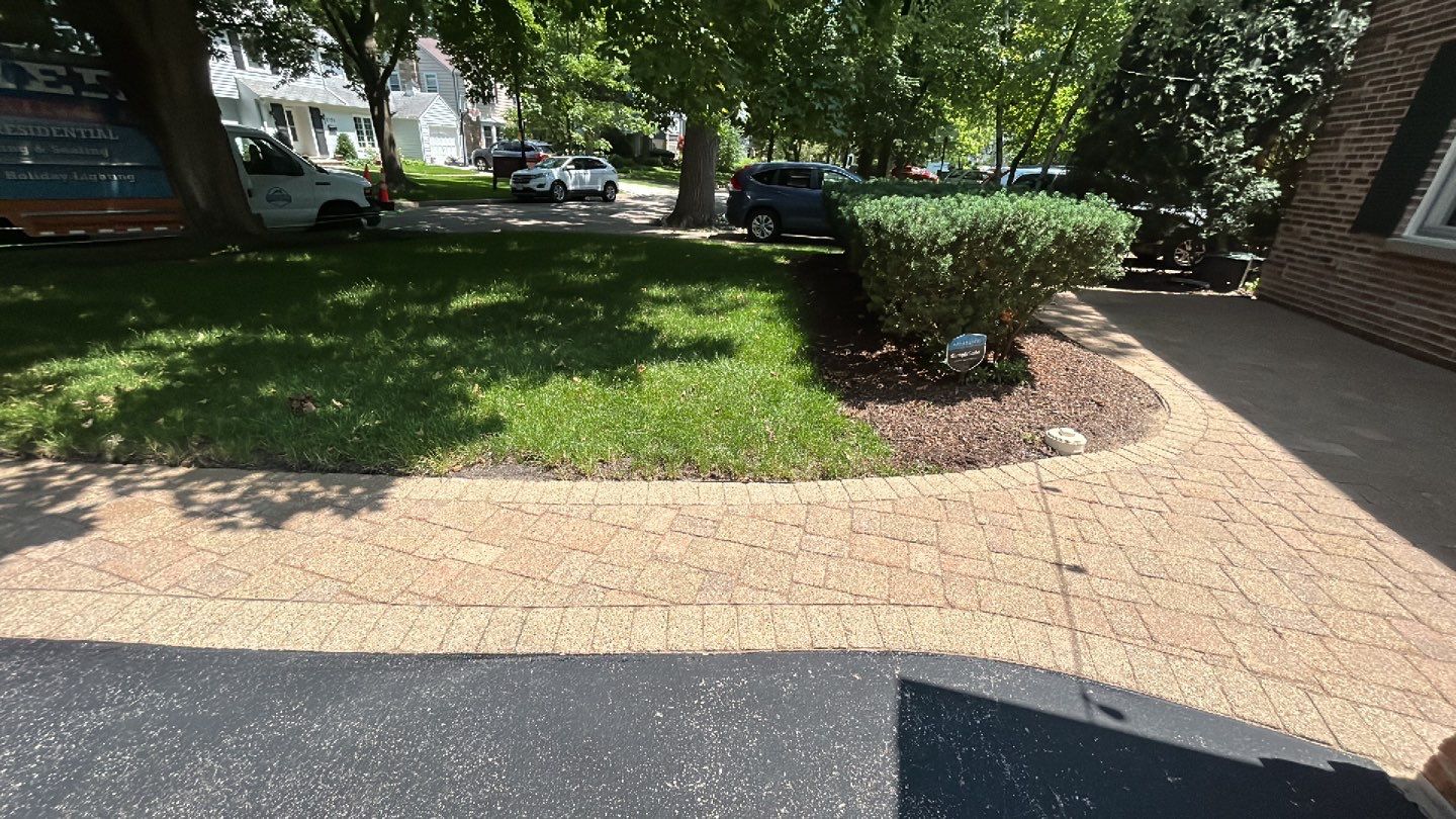 brick paver repair, clean and seal using Surebond SB-1300 by Northern Power Washing LLC.