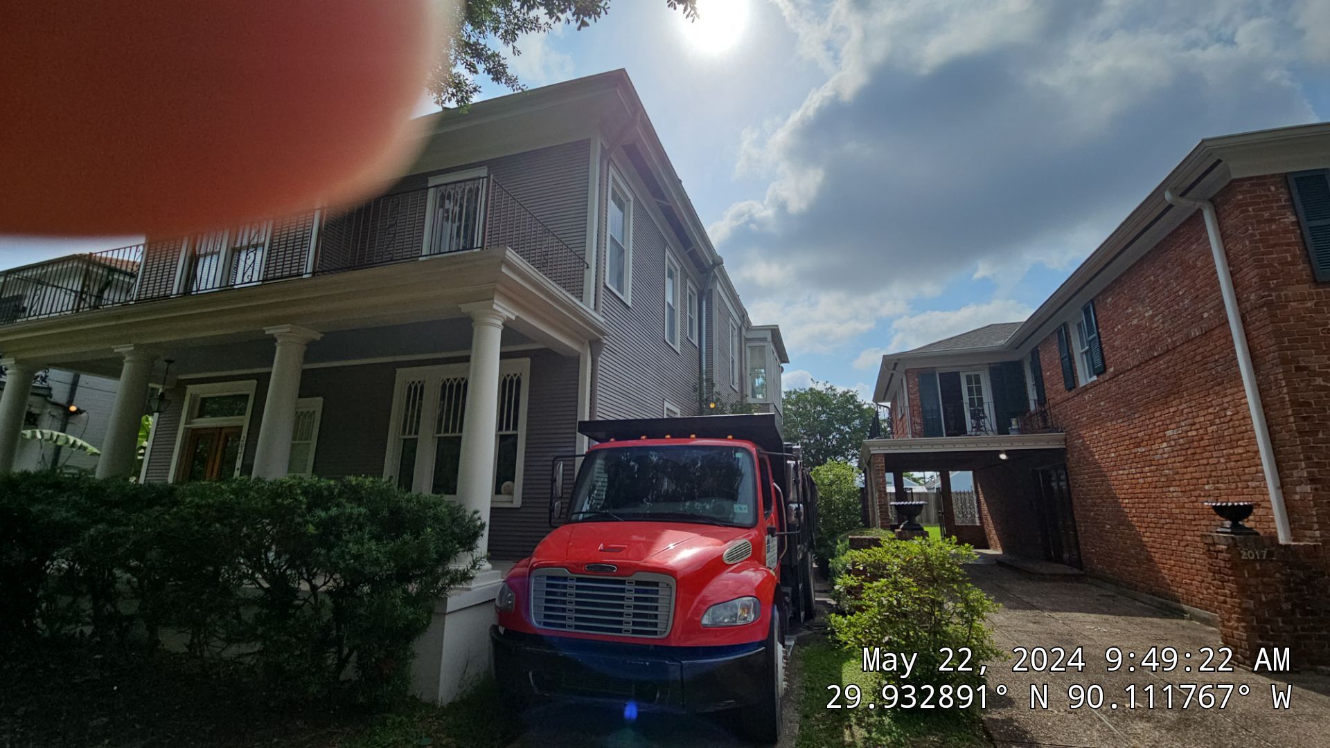 Project in New Orleans by Robertson Roofing & Siding Inc