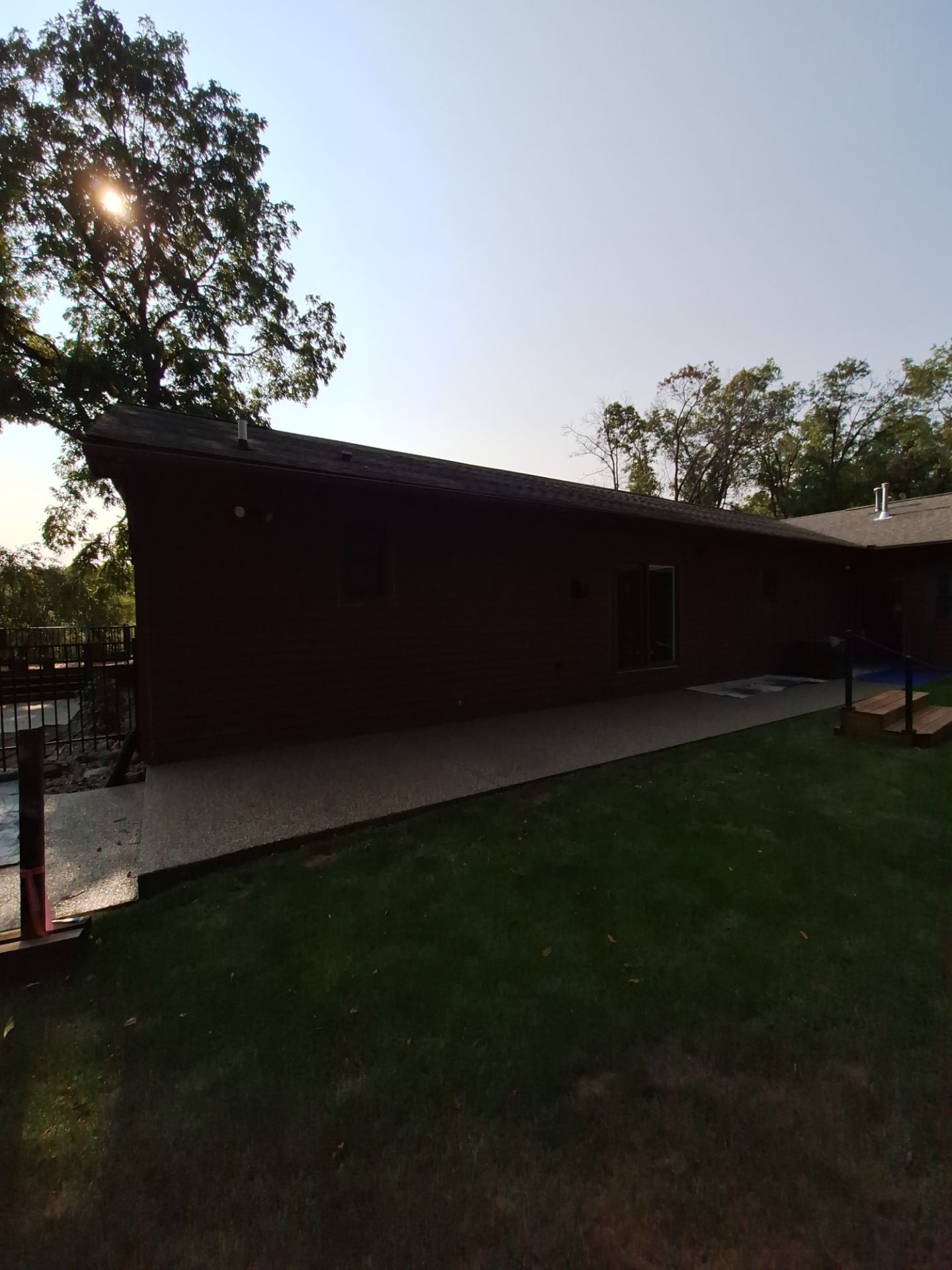 Color update with exterior staining and painting by Gordon Painting