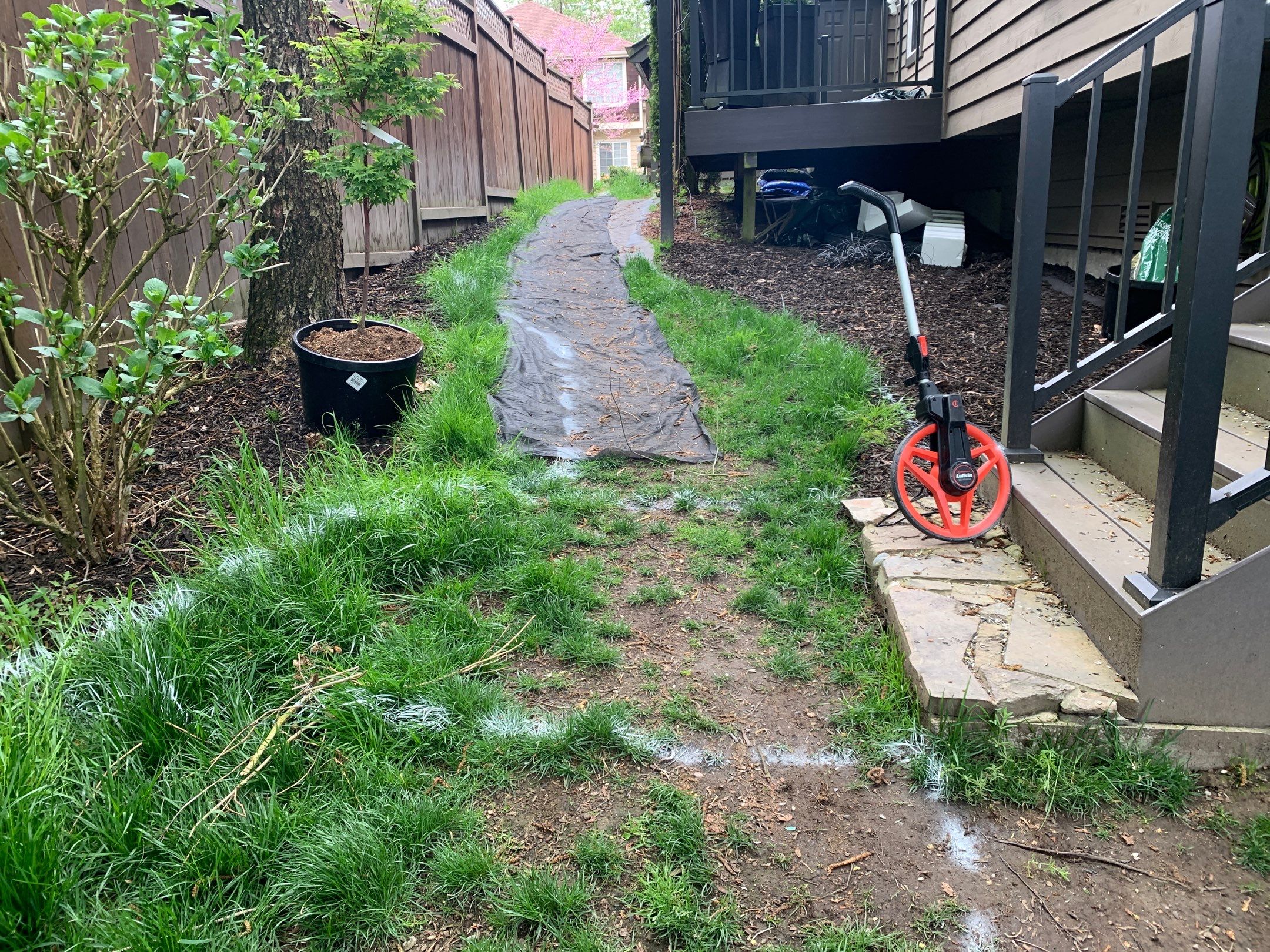 Sean | Concrete Walkway by Jireh Asphalt & Concrete Inc 