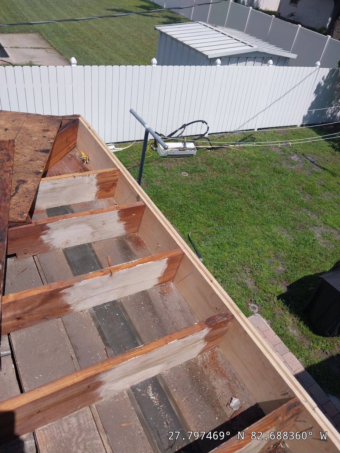 Project in St. Petersburg 33713 by Mitchell Roofing Company LLC 