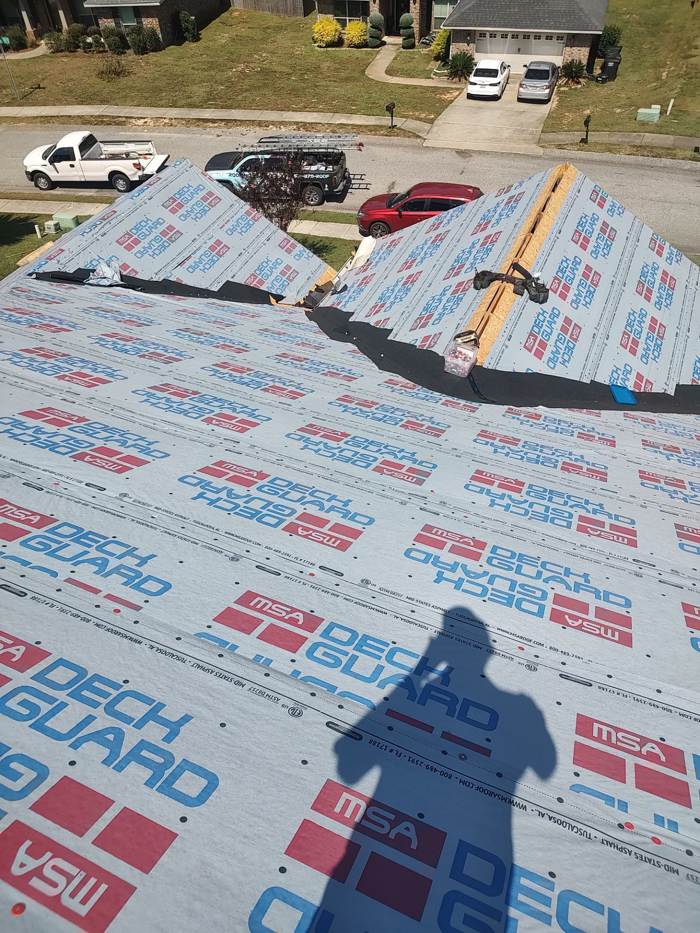 Residential Roof Replacement using ATLAS PROLAM WEATHER WOOD by Elite Roofing LLC