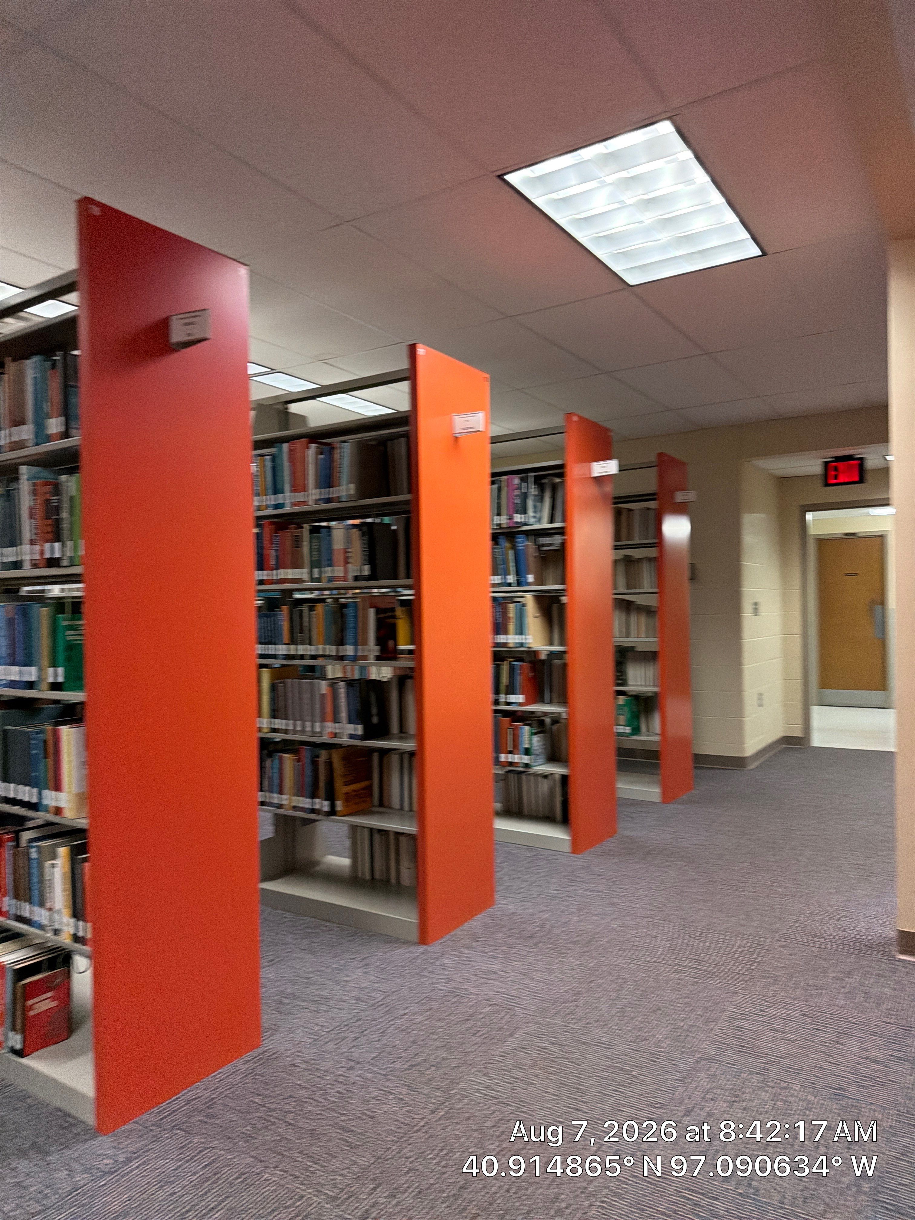 Institutional Interior Renovation and Library Shelving Installation in Seward by CompanyCam Sales Demo