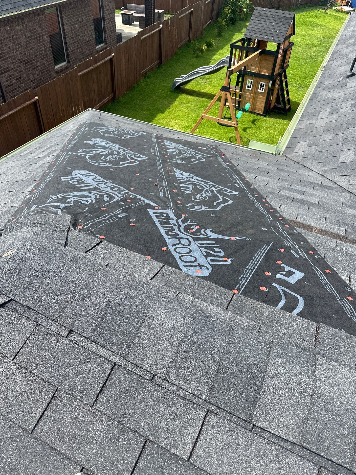 Residential Roofing Repair using Owen's Corning Duration (Lifetime) Shingles by Roof Repair Company