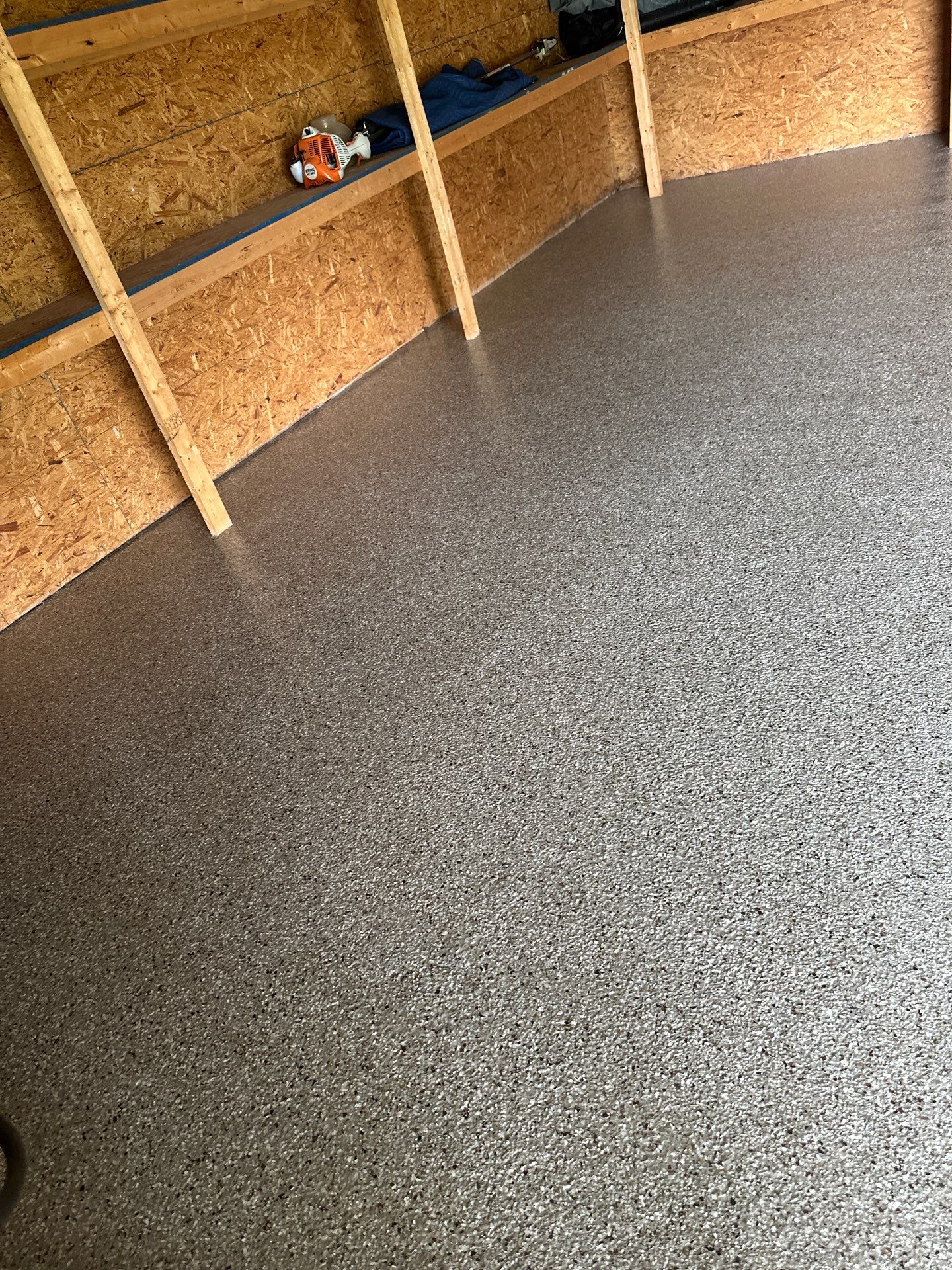 Garage Floor Coating using Creekbed by My Garage Floor Guys
