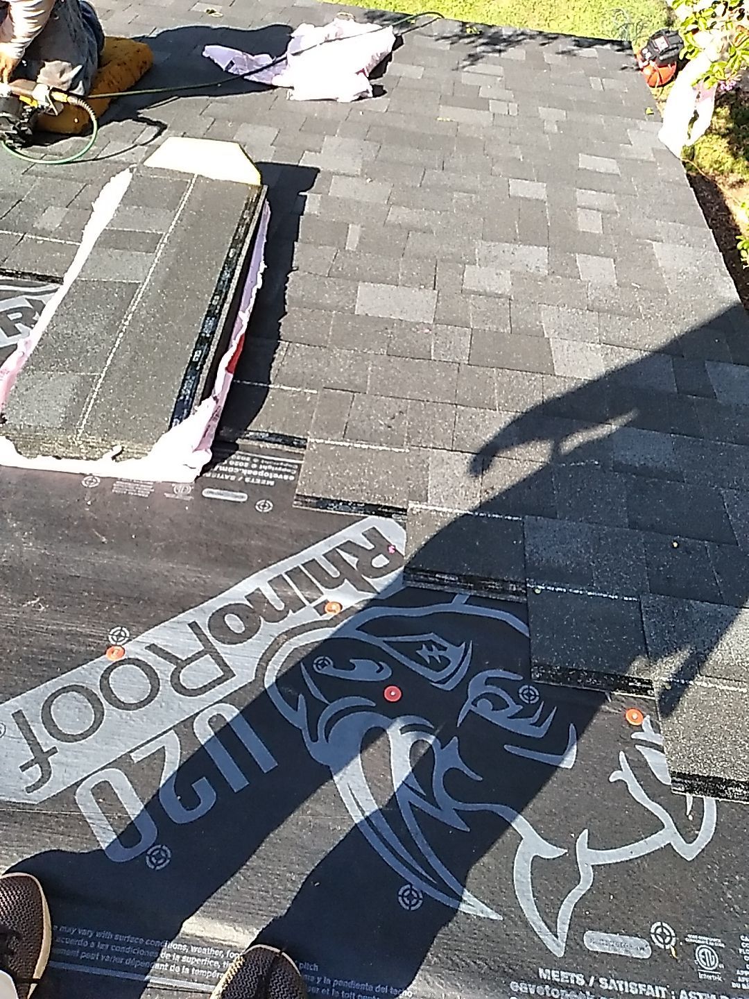 Residential Roofing Installation using Owens Corning® Oakridge Onyx Black by Indigo State Roofing
