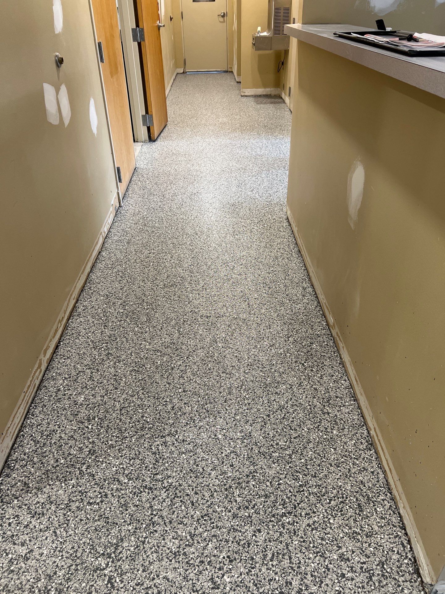 Muskegon Township Fire Department – Epoxy Flooring & Interior Painting by Gordon Painting