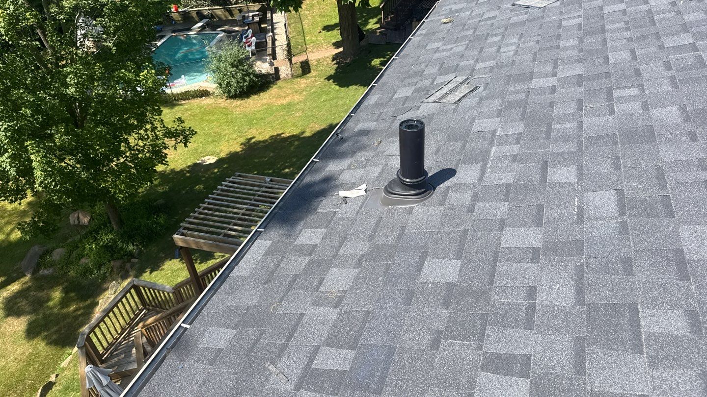 Roof Replacement using Owens Corning Onyx Black by 180 Contractors