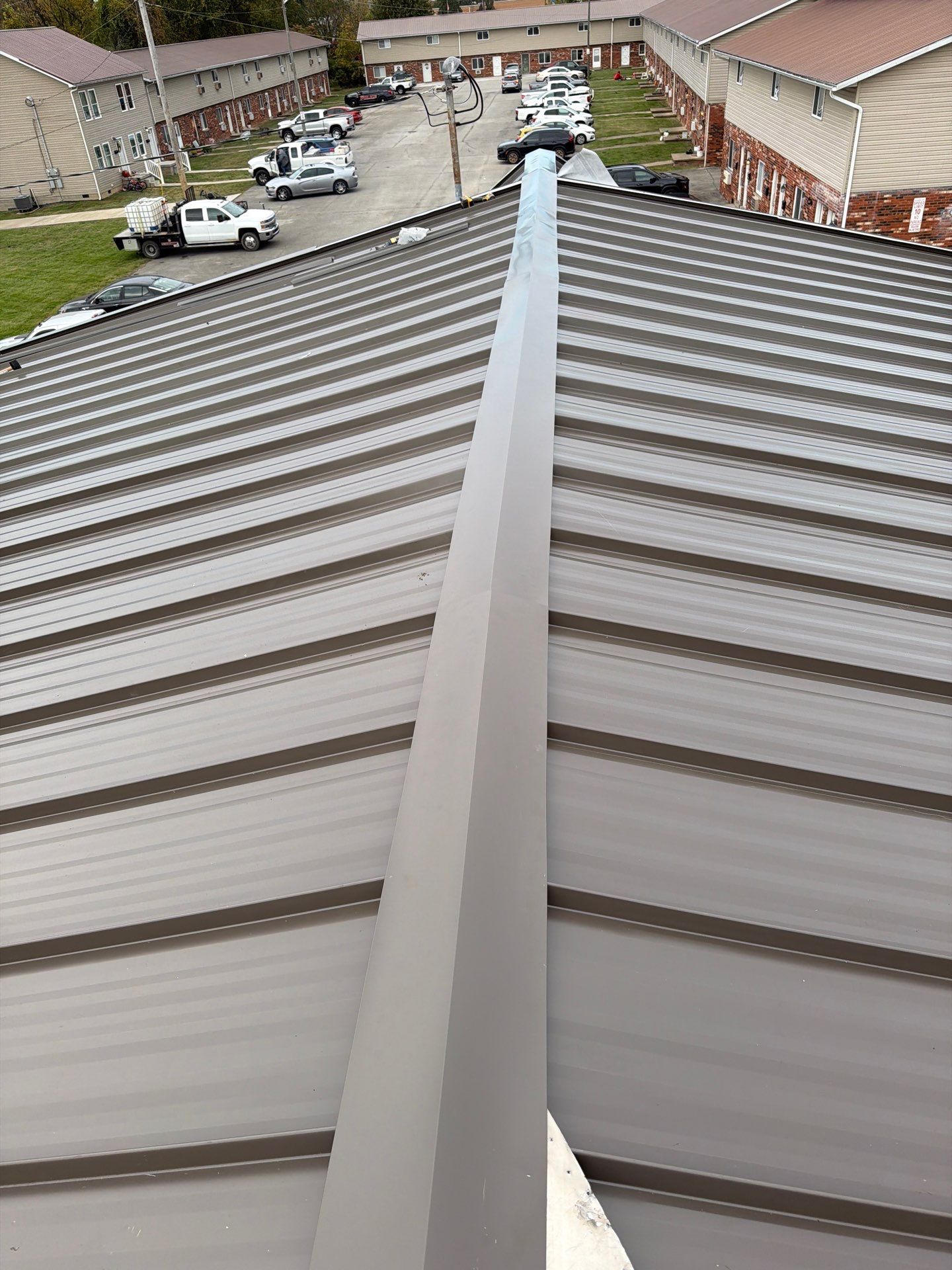 Residential Roofing Installation using Standing Seam Metal - 4766 by Rainstoppers Roofing
