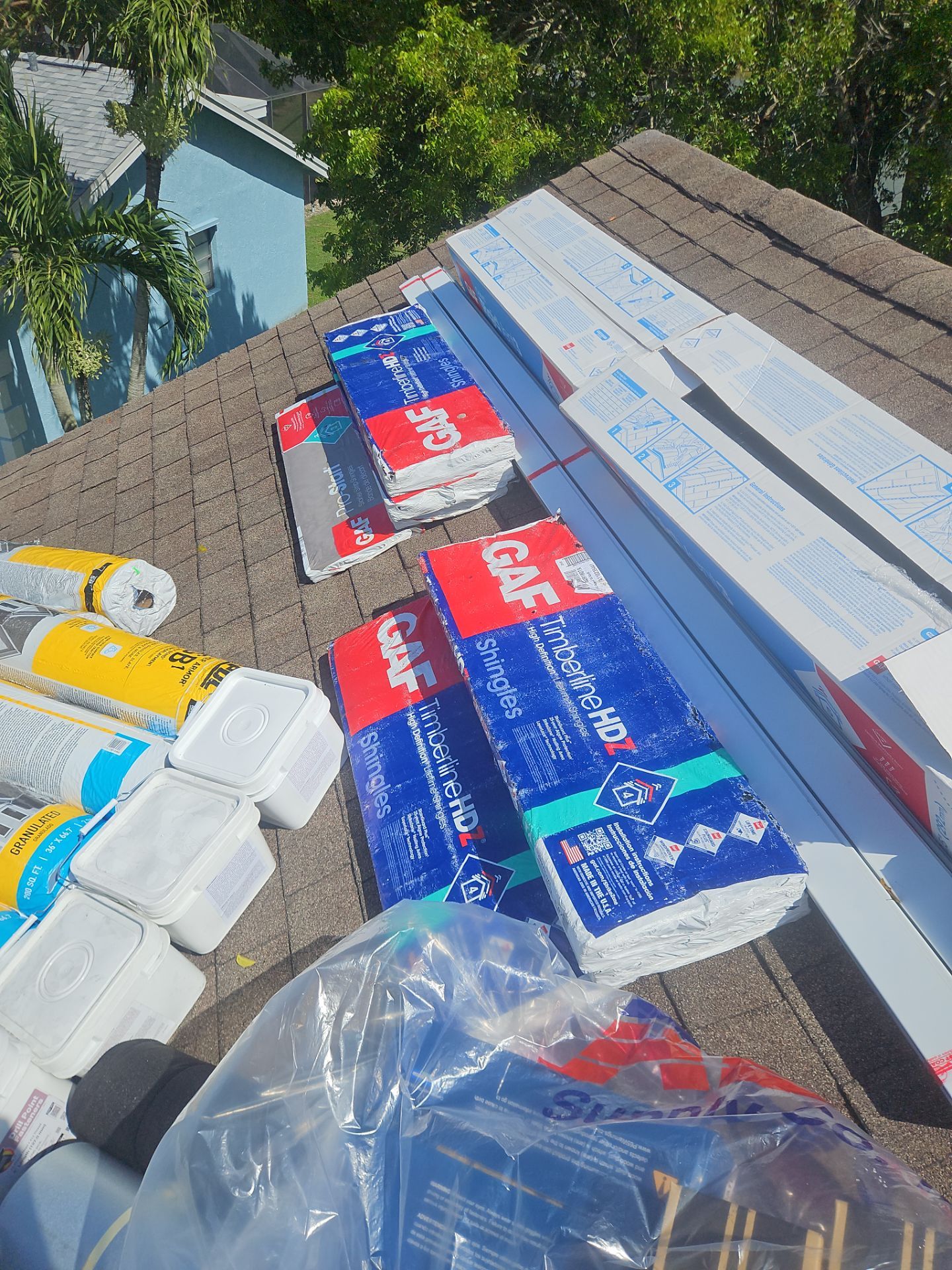 Residential Roofing Installation using GAF by BLUES BROTHERS ROOFING