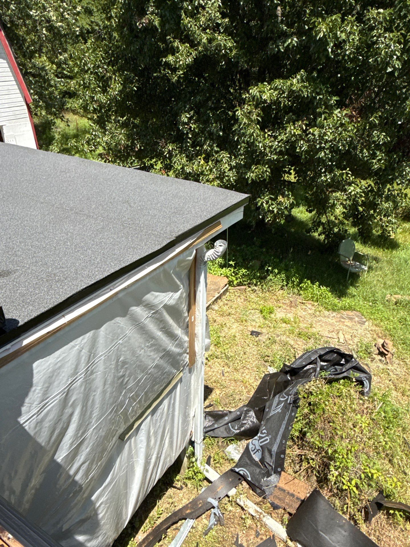 2 layers tear off & installation of new architectural shingles. by In & Out Construction & Remodeling, LLC