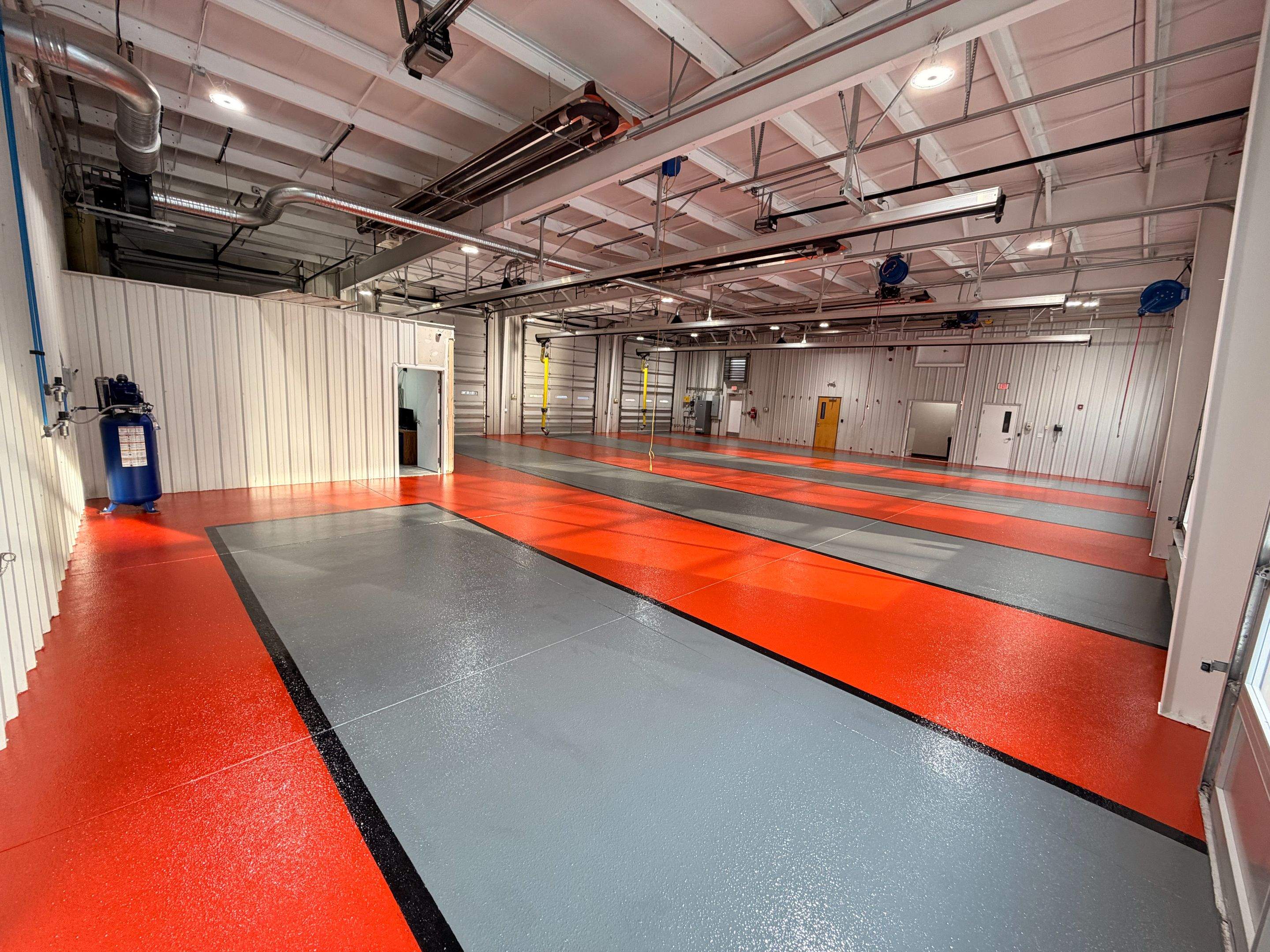 Alexis Volunteer Fire Department Substation by Endure Concrete Coatings