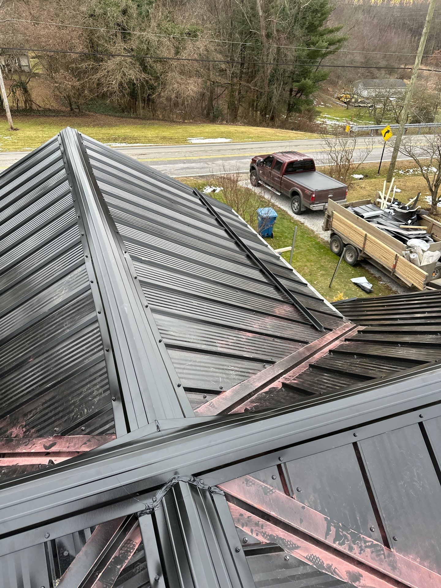 Weather Max Panel, Color: Black by Eagle Eye Roofing