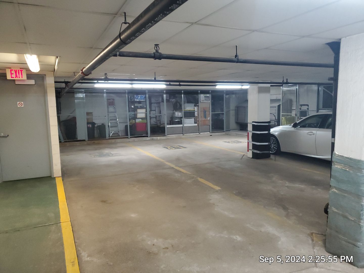 Parking Garage Sweeping & Concrete Deep Cleaning by Northern Power Washing LLC.