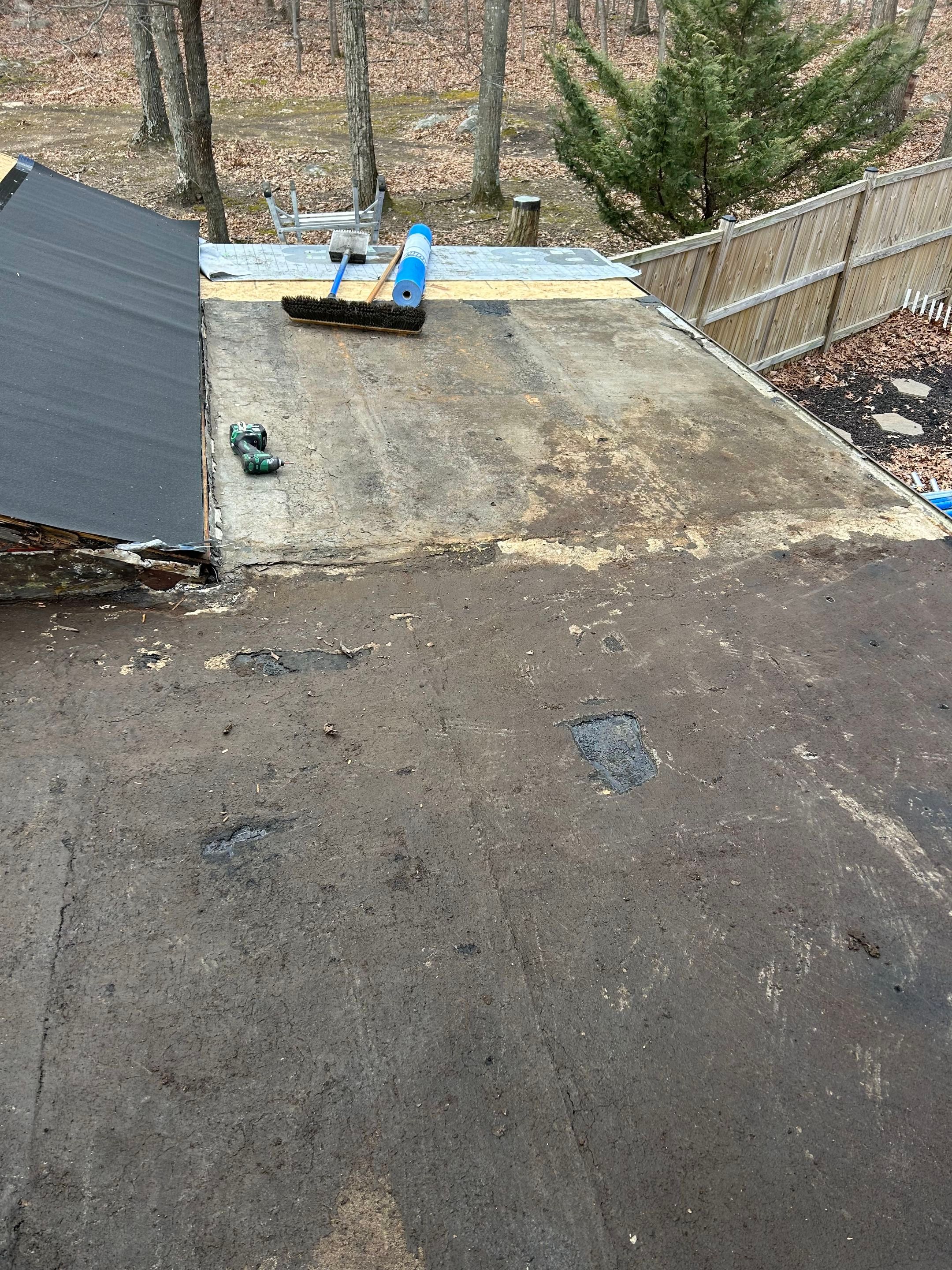 Flat Roof Replacement - EPDM by Winchester Roofing