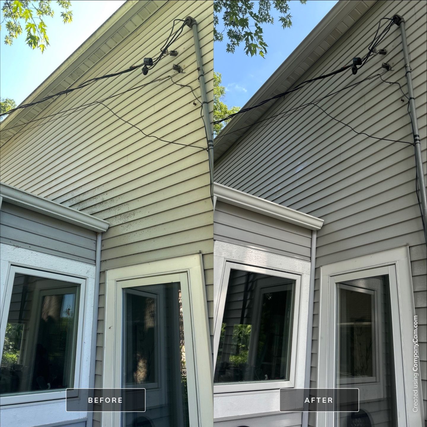 Project in Williams Bay by Simmons Power & Soft Washing