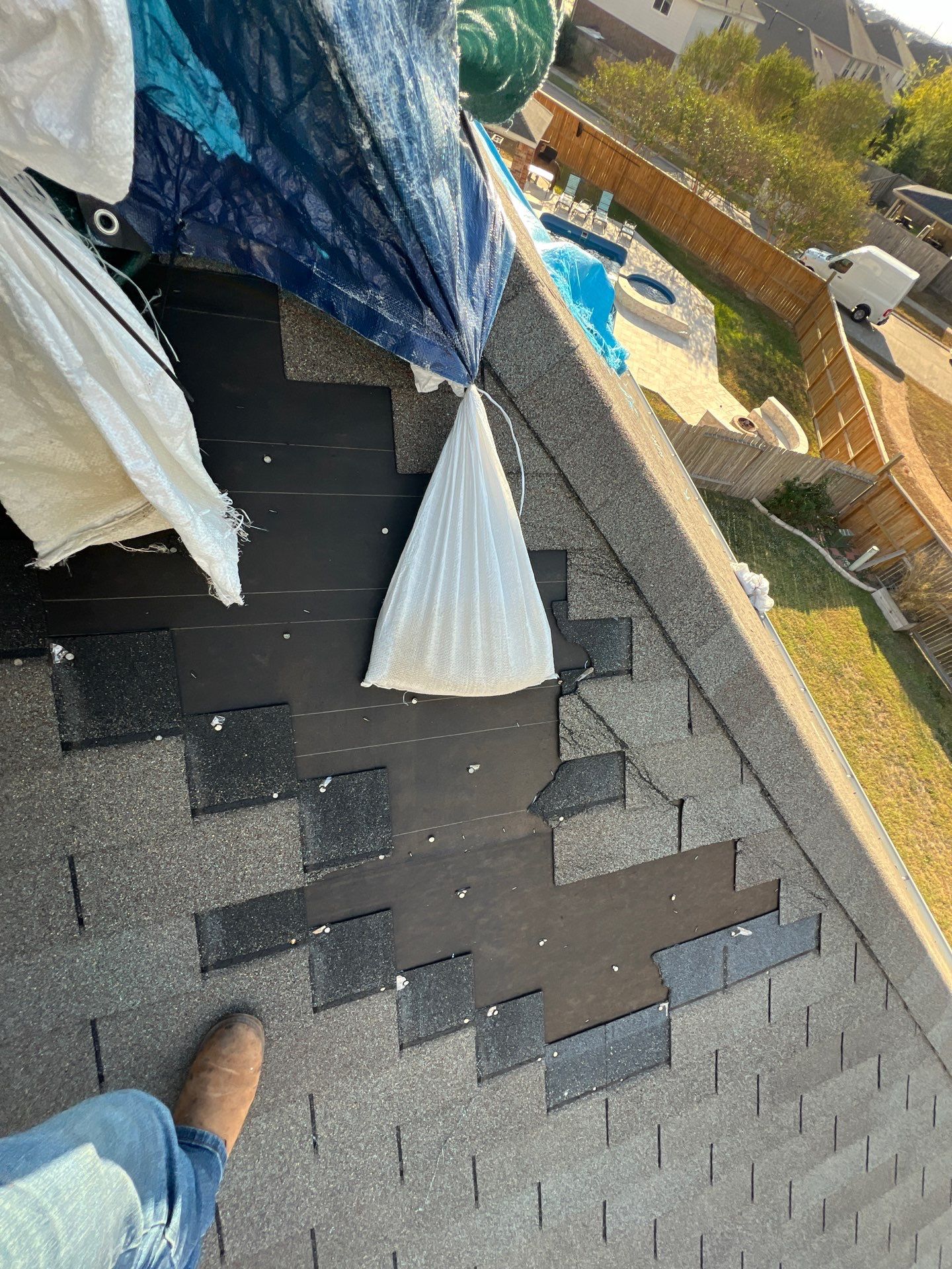 Residential Roofing Repair using Owen's Corning Duration (Lifetime) Shingles by Roof Repair Company