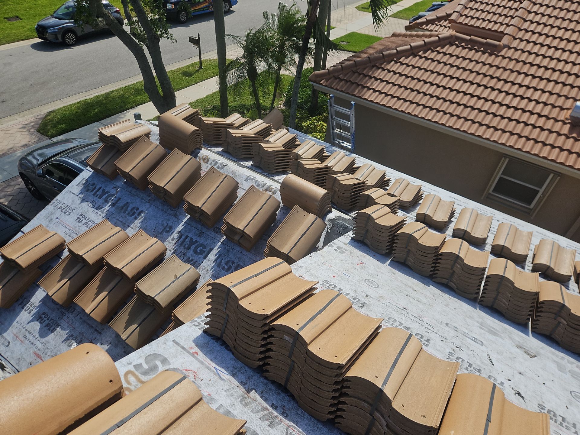 Residential Roofing Installation using WestLake Roofing Tile by BLUES BROTHERS ROOFING