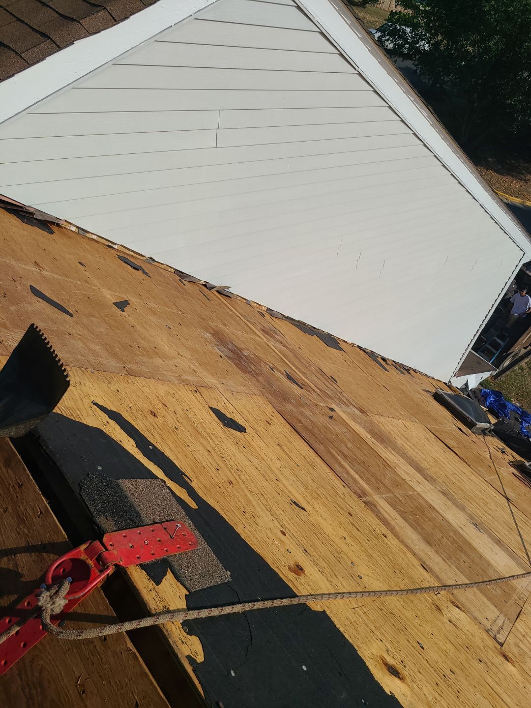 Montclair: Roof Installation with CertainTeed Landmark Designer Shingles in Burnt Sienna by RM Banning, Inc.