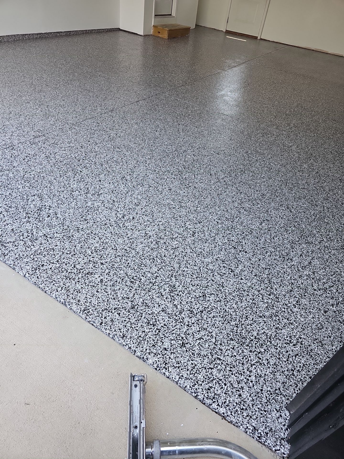 Domino Concrete Coating in Elkhart! by Innovative Spaces / Innovative Concrete Coatings