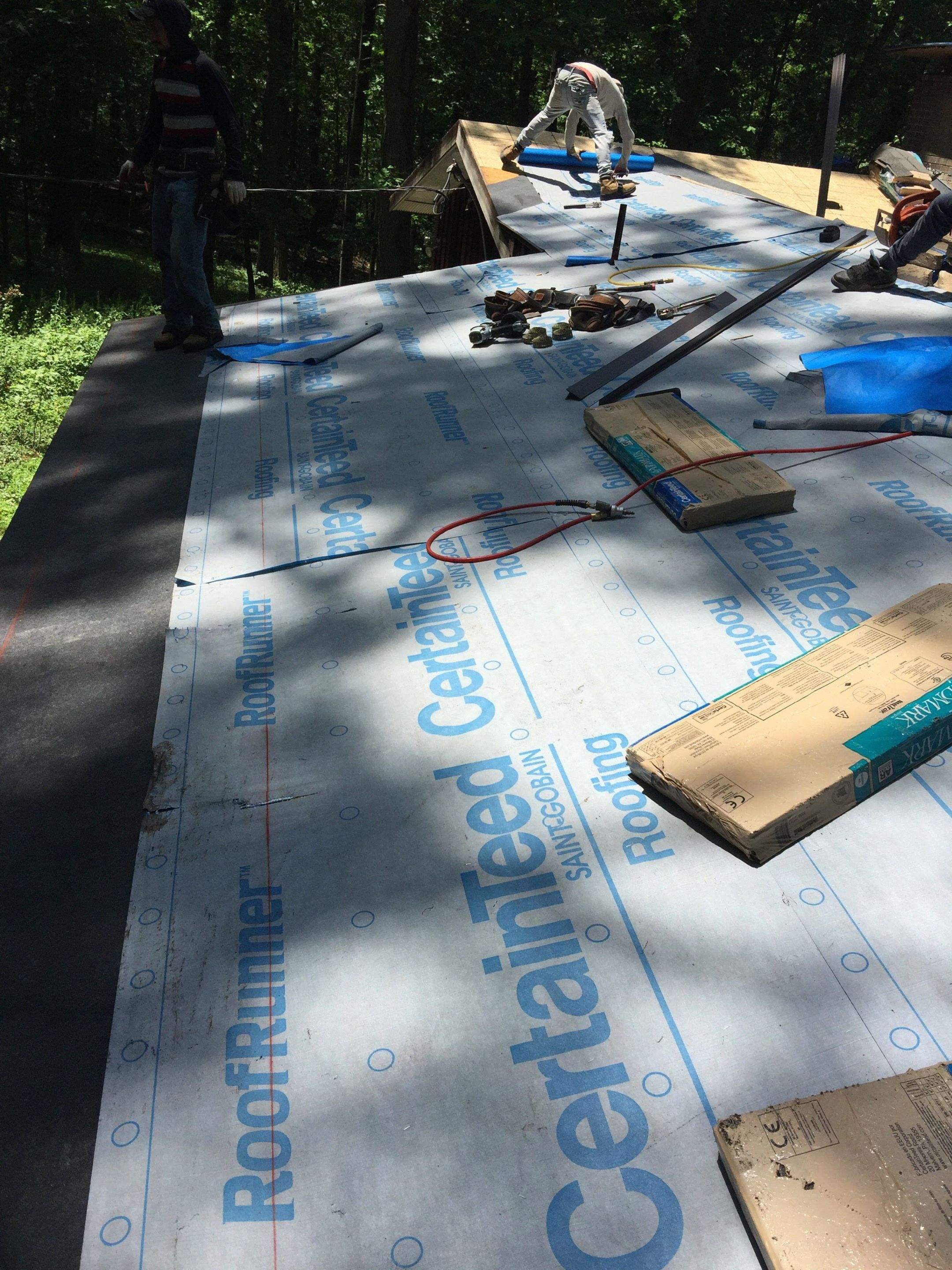 Residential Roofing Installation using CertainTeed Shingles by Alpha Design Services