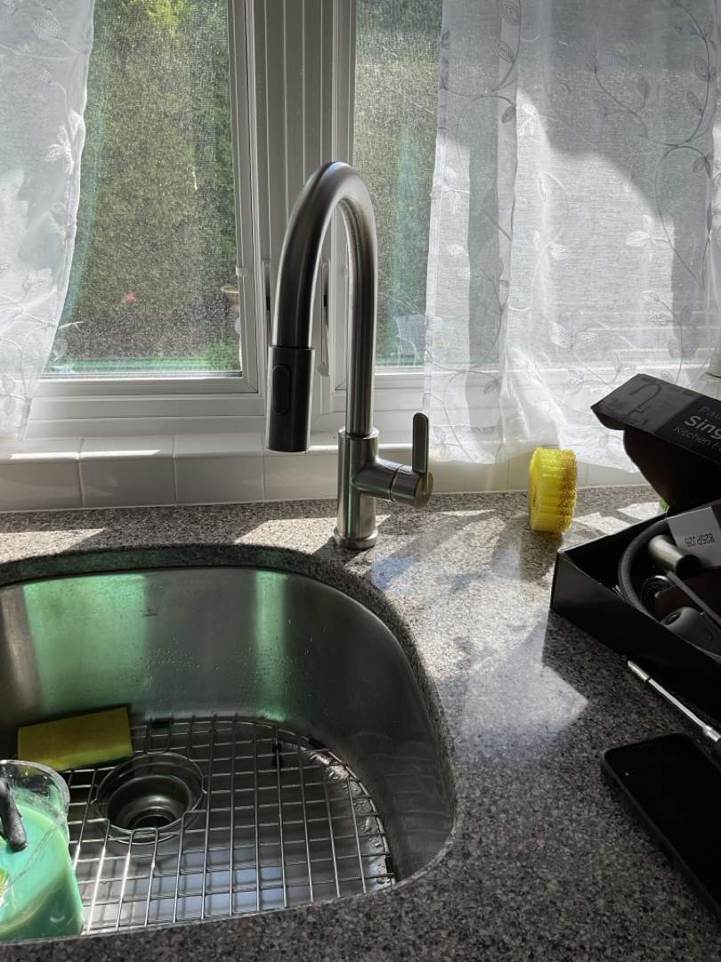 Kitchen Sink Leak Repair & Toilet Removal — Salem MA by FAGONE MECHANICAL