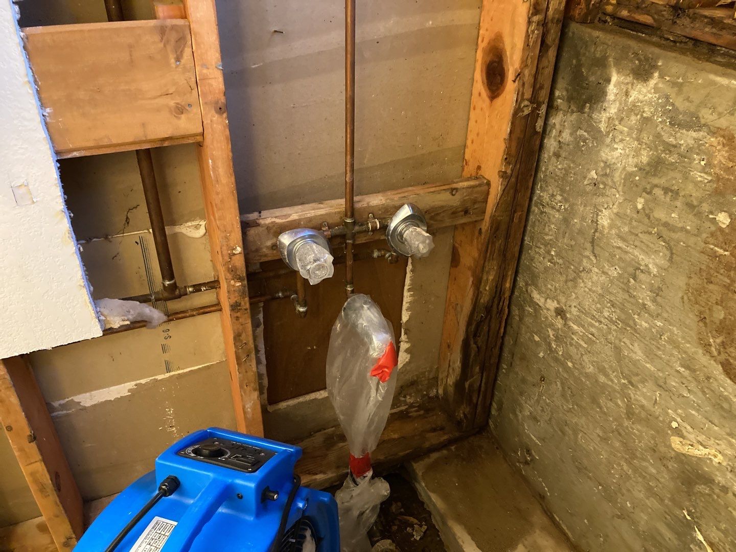 Mold Remediation in Bathroom by Accountable Home Services