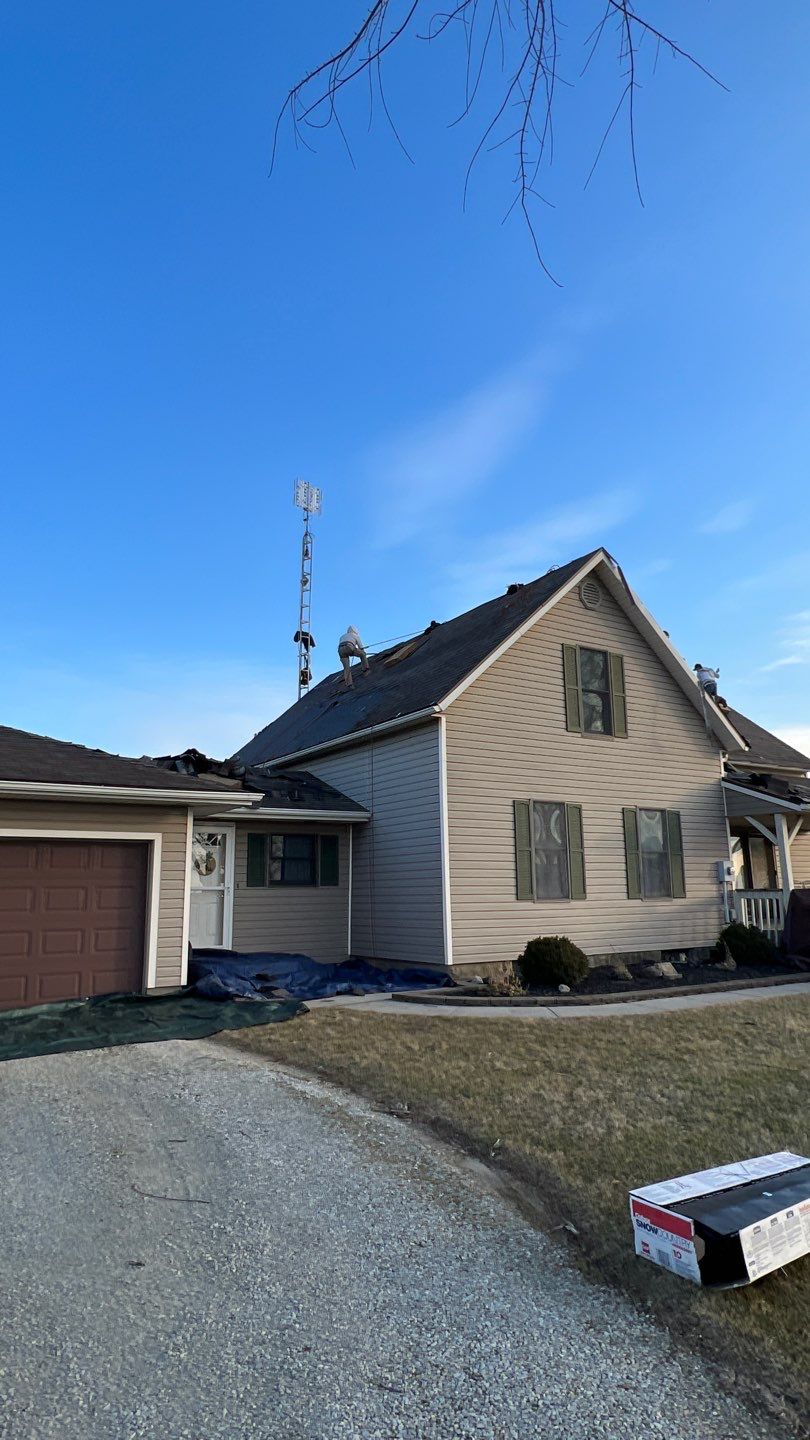 Residential Roofing Installation using GAF Timberline HDZ Charcoal by Nitro Roofing and Construction