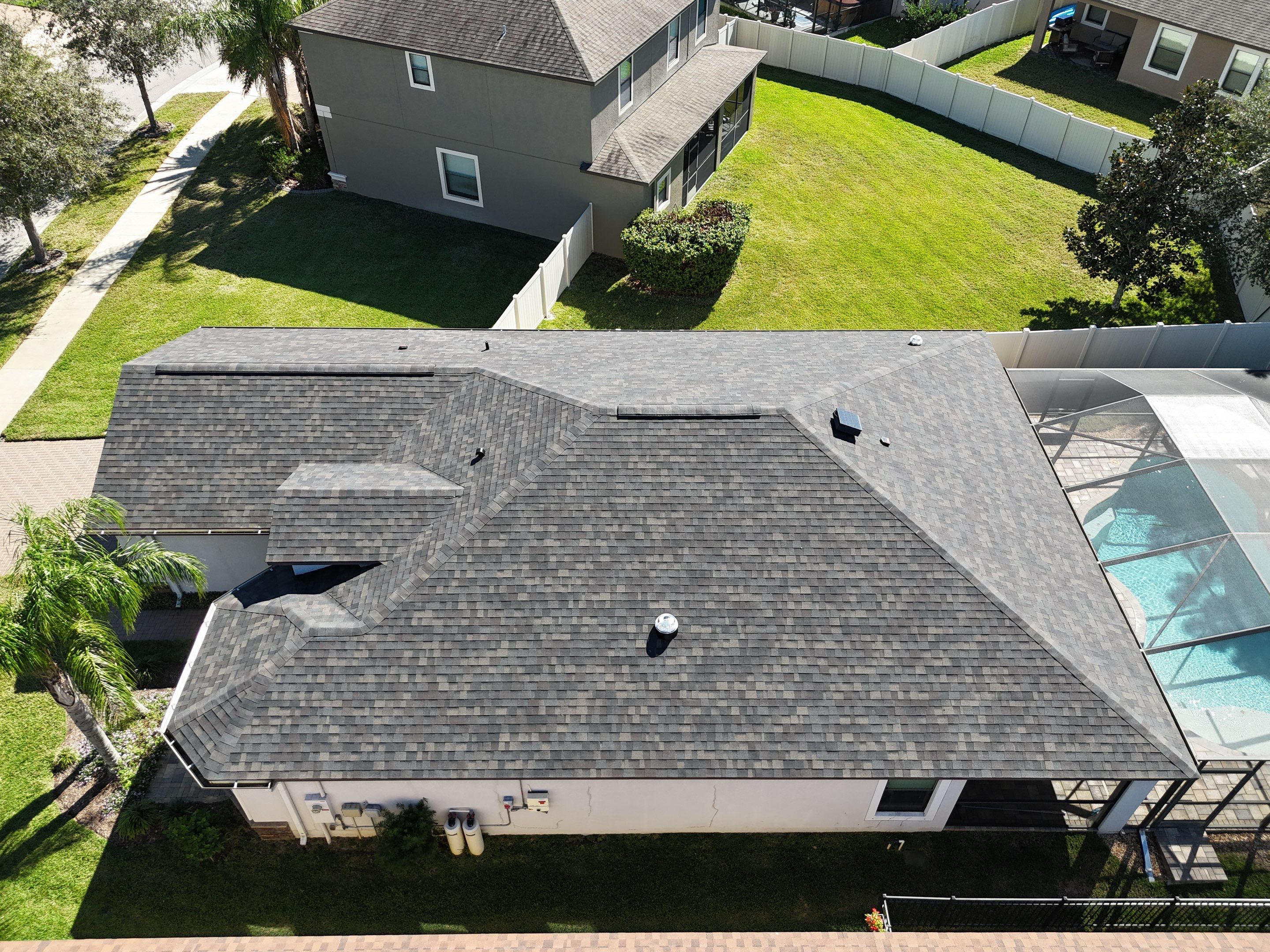 Roof Replacement in Ruskin FL. by Steadfast Roofing 