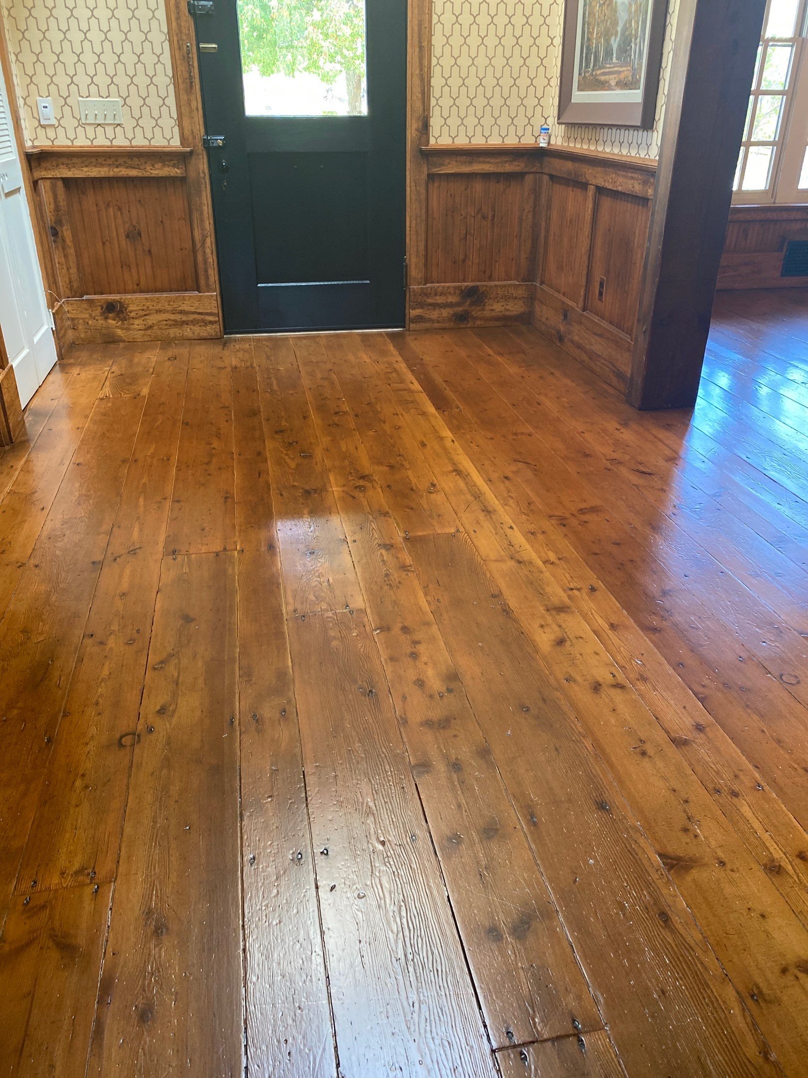 Beautiful Rustic Floor Renovation in Auburn by Footprints Floors South Sacramento