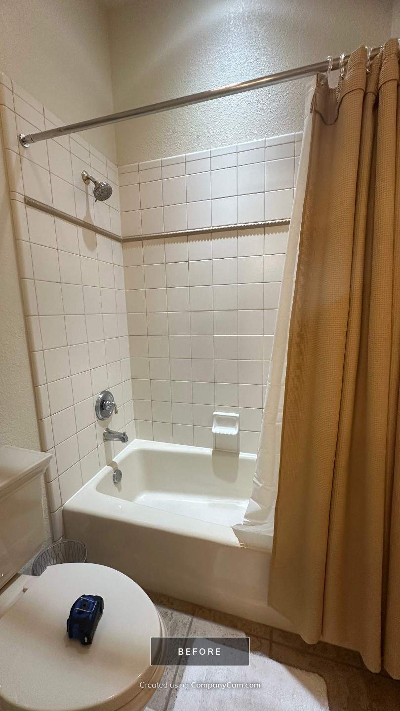 Cibolo Canyons Guest Bathroom Tub-to-Shower Conversion & Modern Vanity Upgrade by Legacy Bath and Kitchen