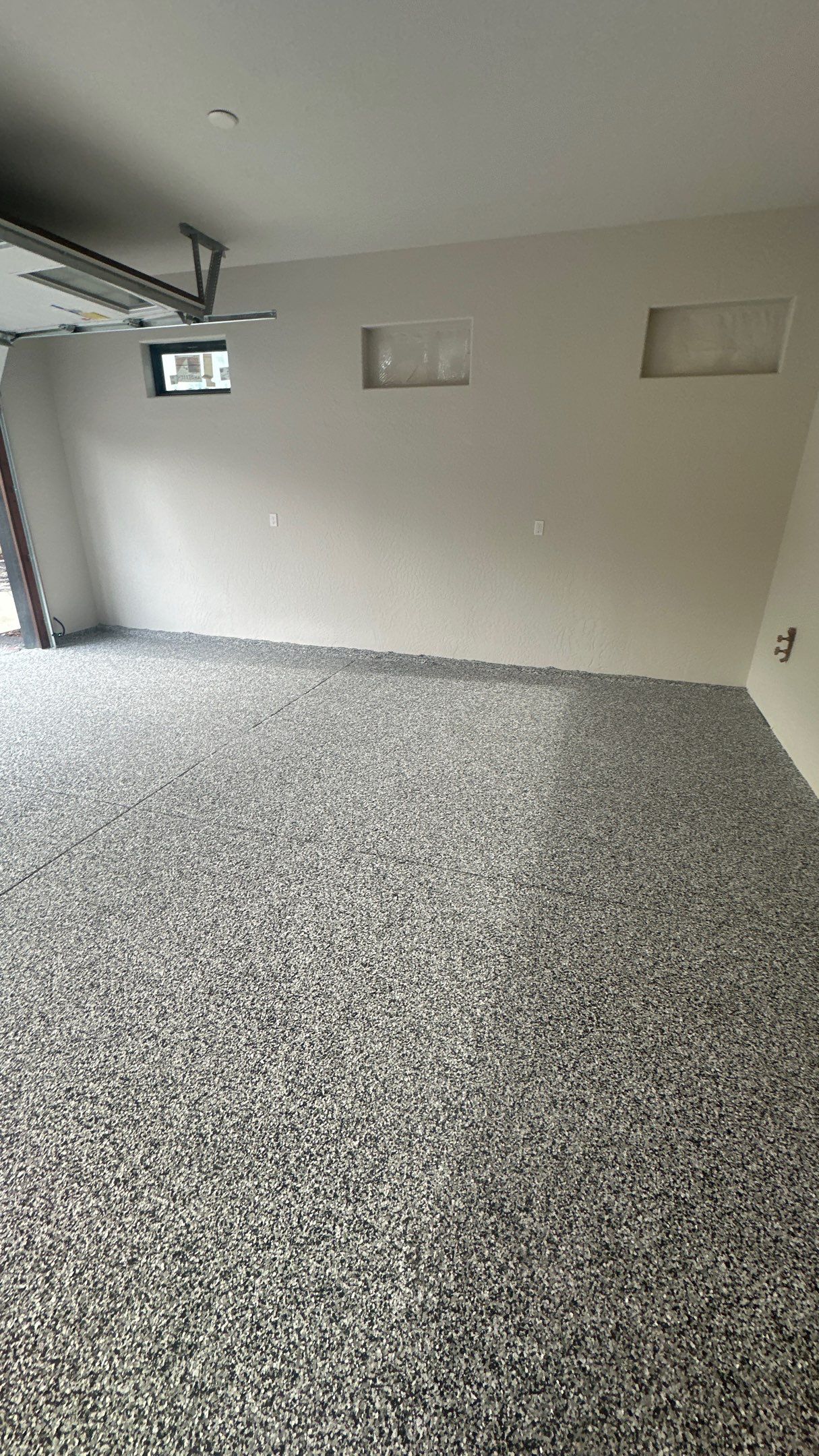 Garage Transformation using Domino by Croc Coatings, LLC