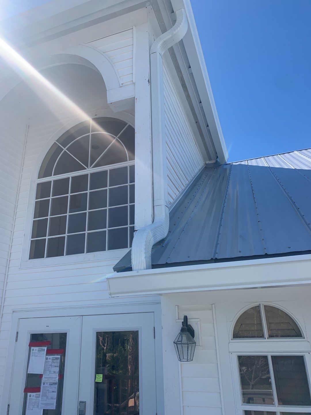Downspout Installation using Downspout Extension in Sanibel FL by Gutter Professors