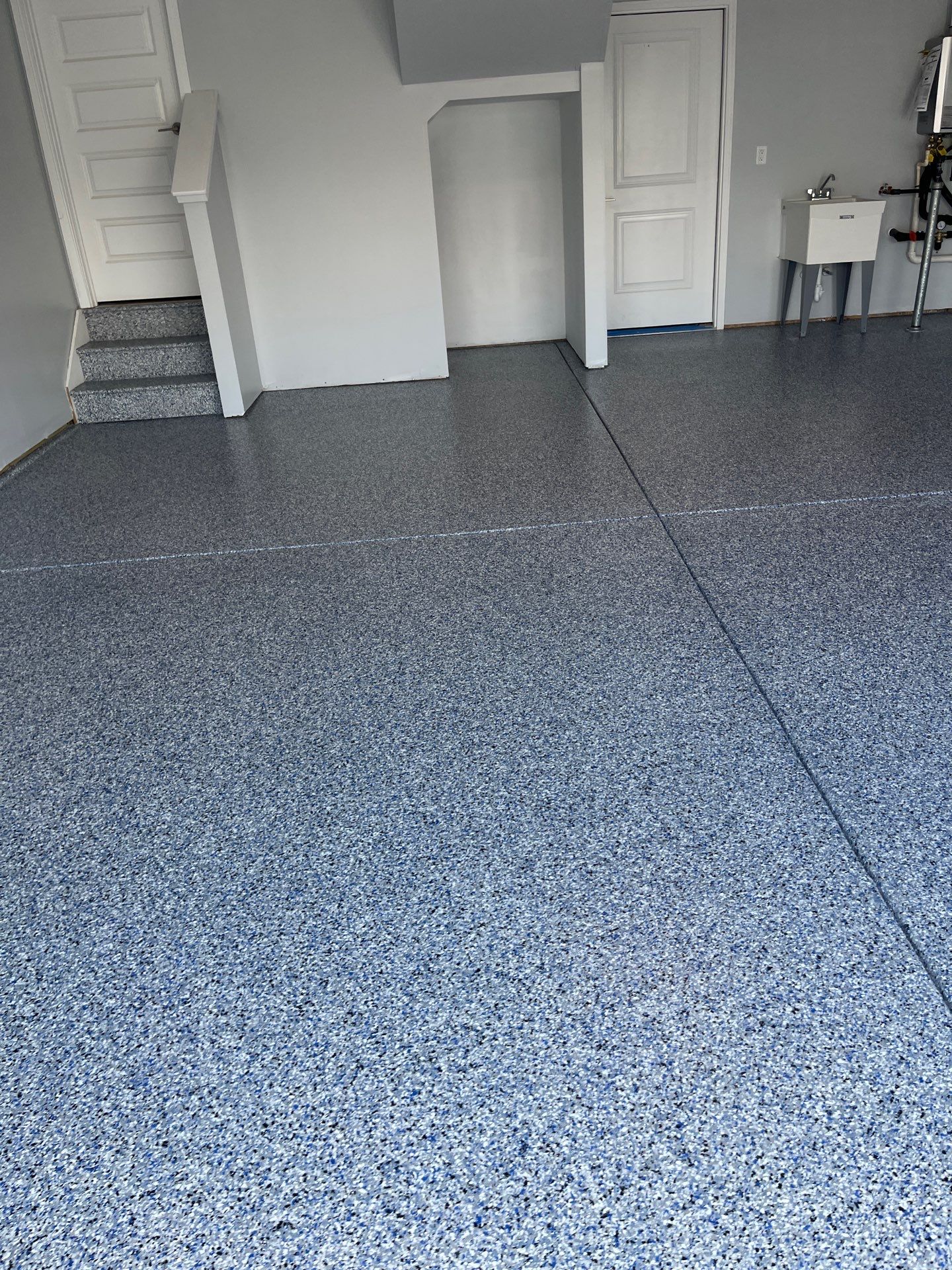 Garage Floor Coating using Steamboat by My Garage Floor Guys